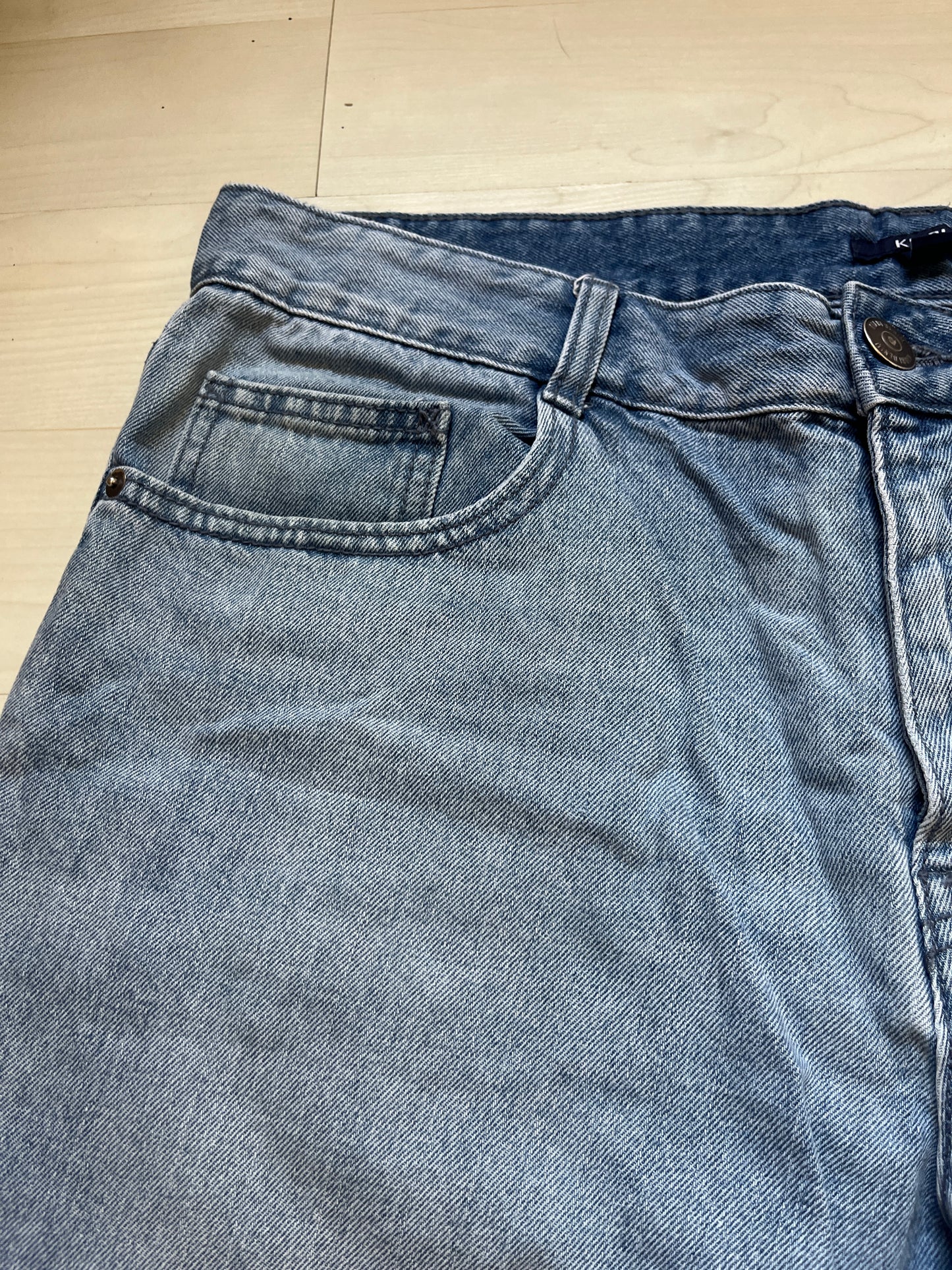 Bermuda homme bleu délavé - 44