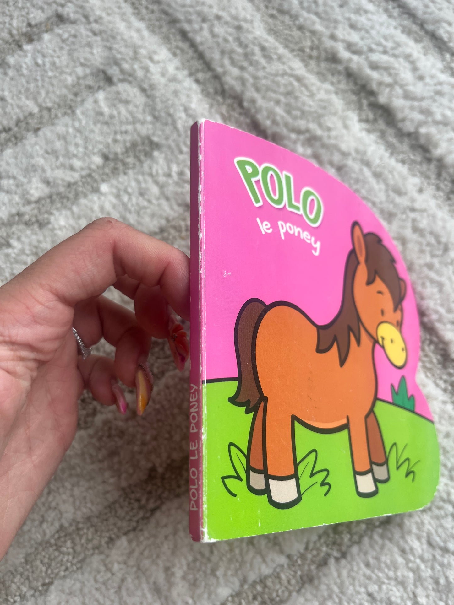 Livre de poche enfant « Polo le poney »