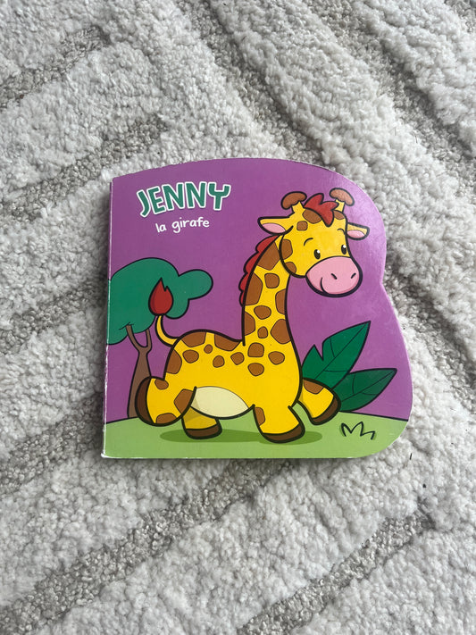 Livre de poche enfant « Jenny la girafe »