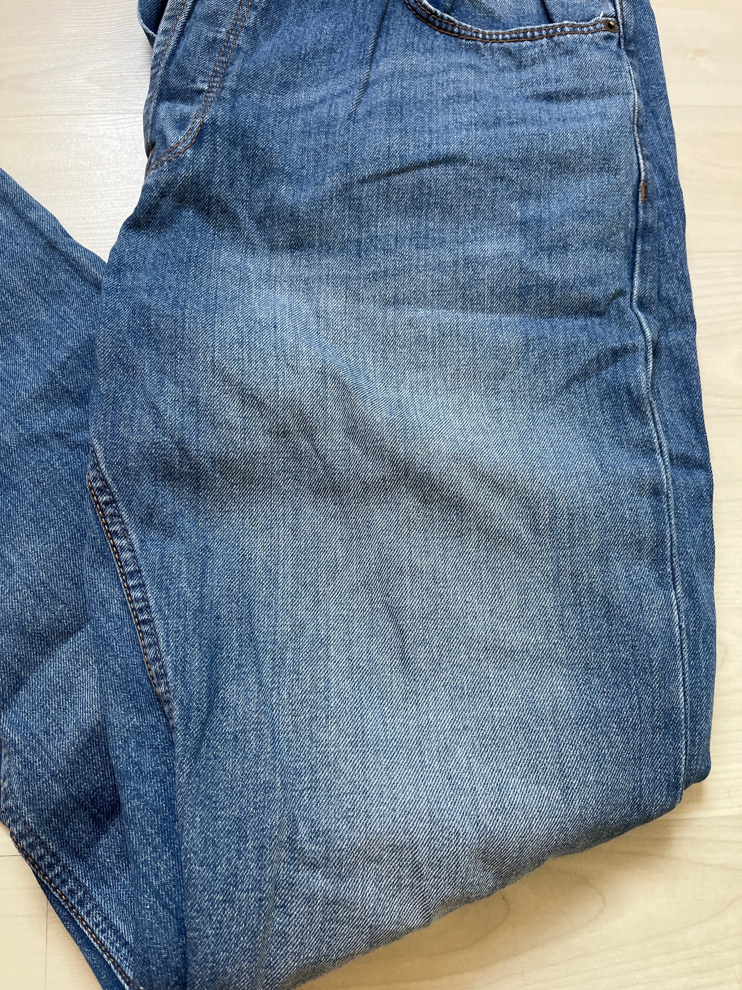 Jean homme bleu délavé Regular - 48