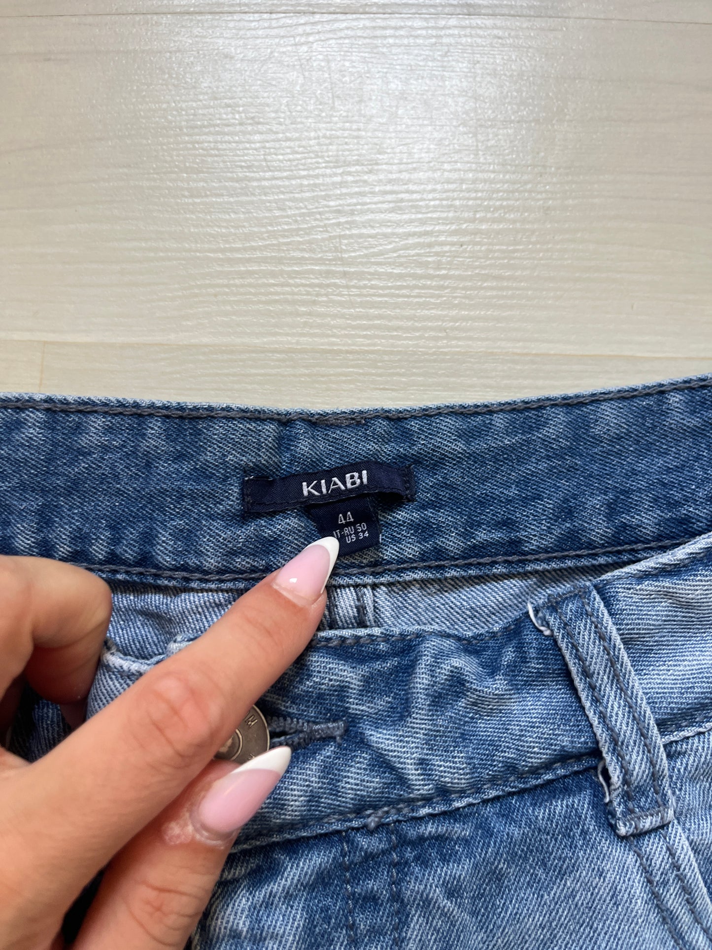 Bermuda homme bleu délavé - 44