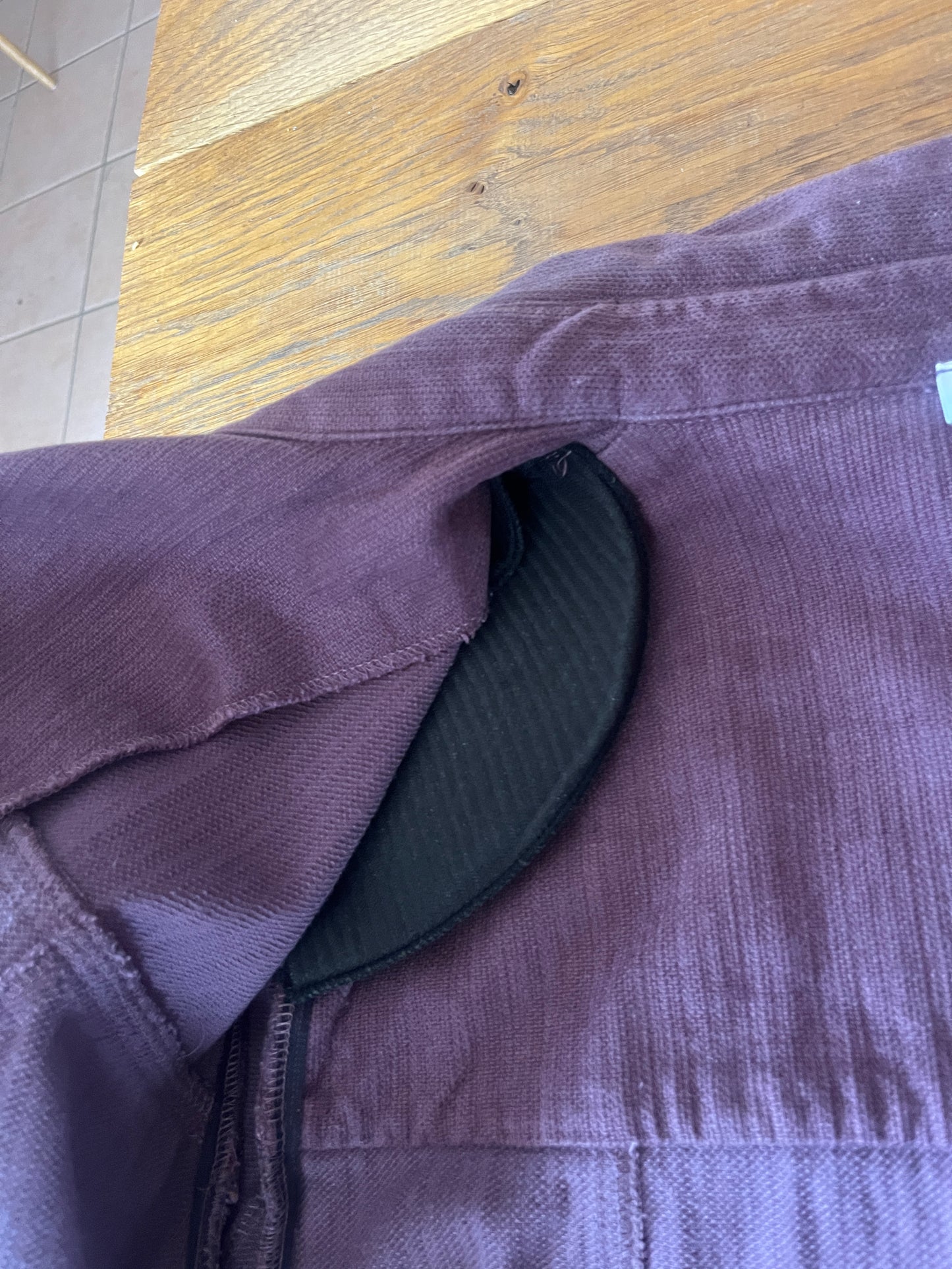 Veste vintage violette Pauporté - S