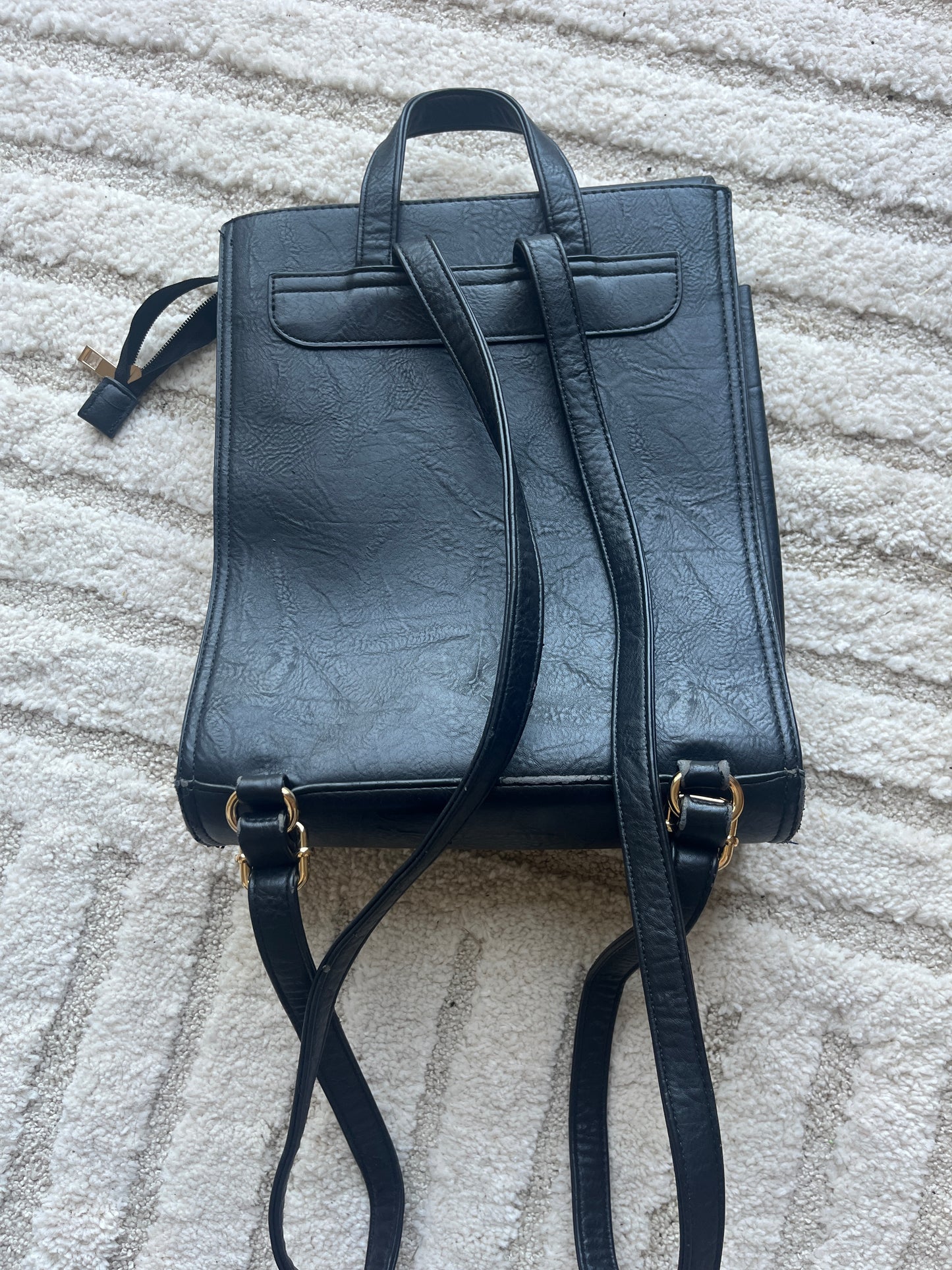 Sac à dos de ville noir