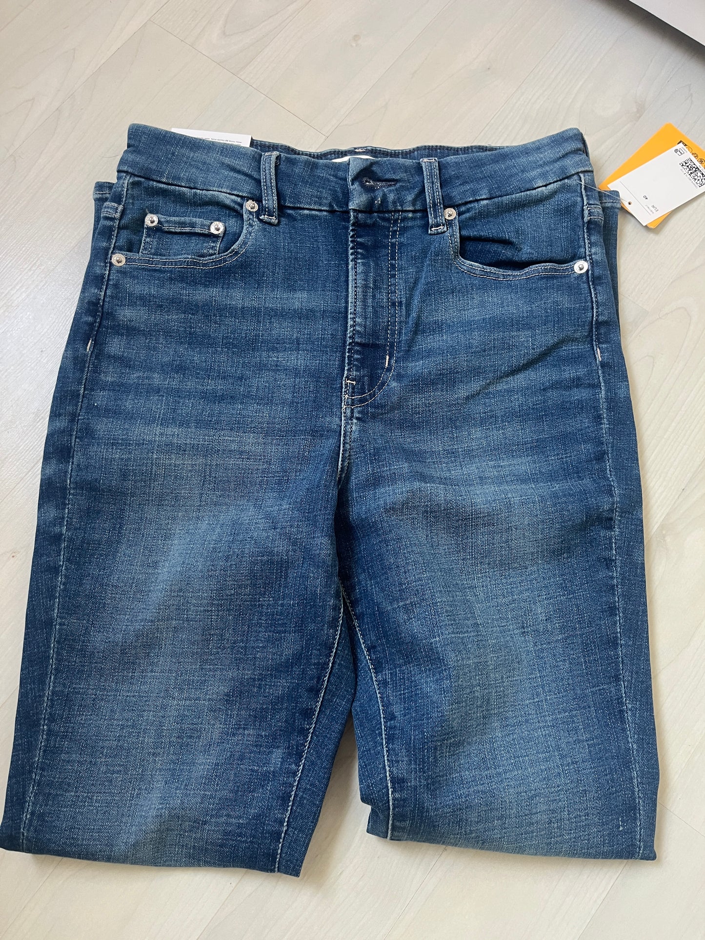 Jean skinny taille haute bleu H&M NEUF - 40