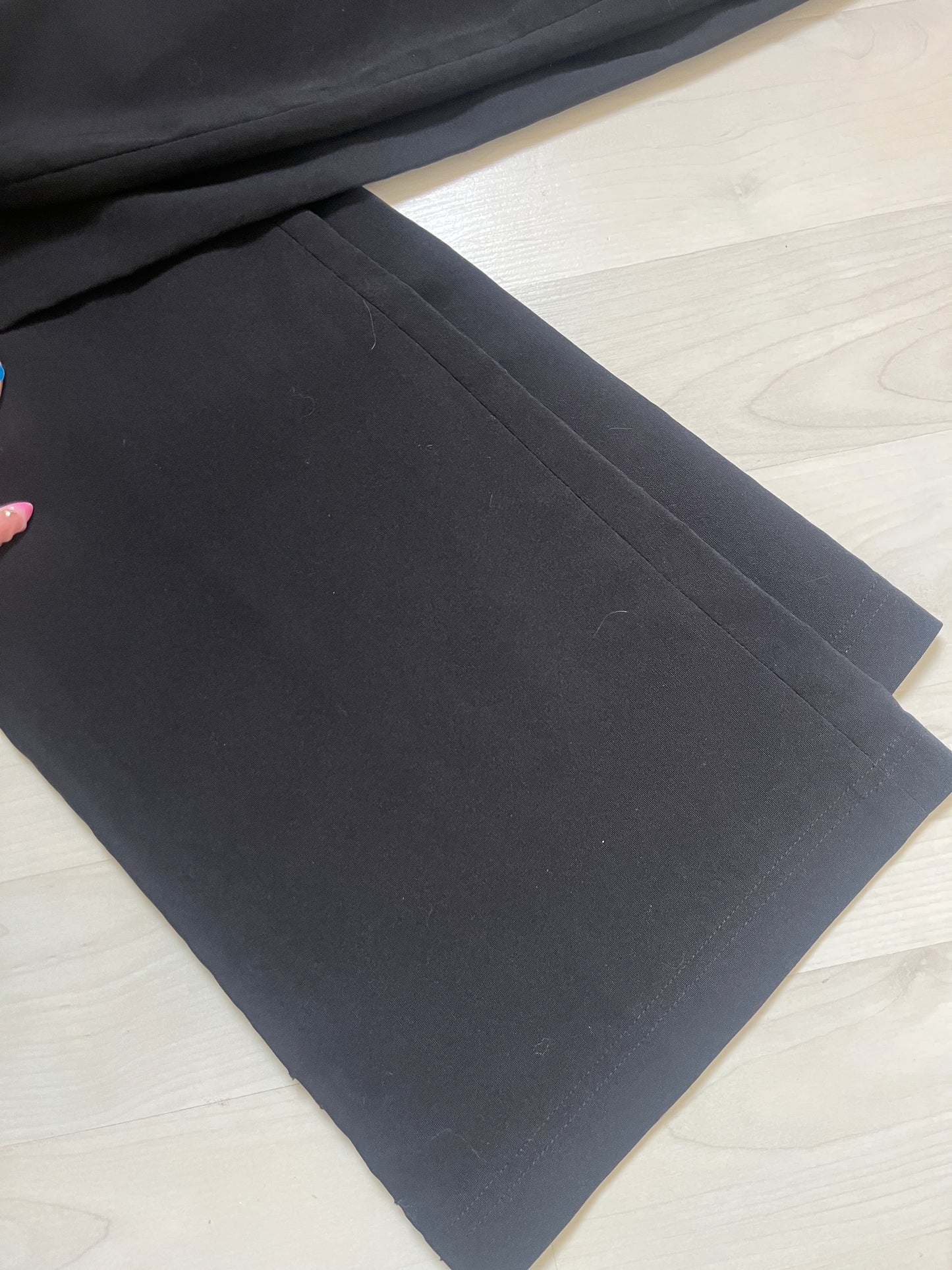 Pantalon habillé Wide leg noir - 42