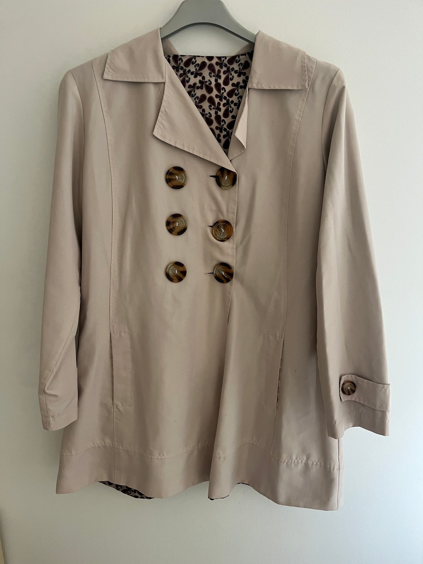 Trench léger beige à manches longues La Redoute - 42/44