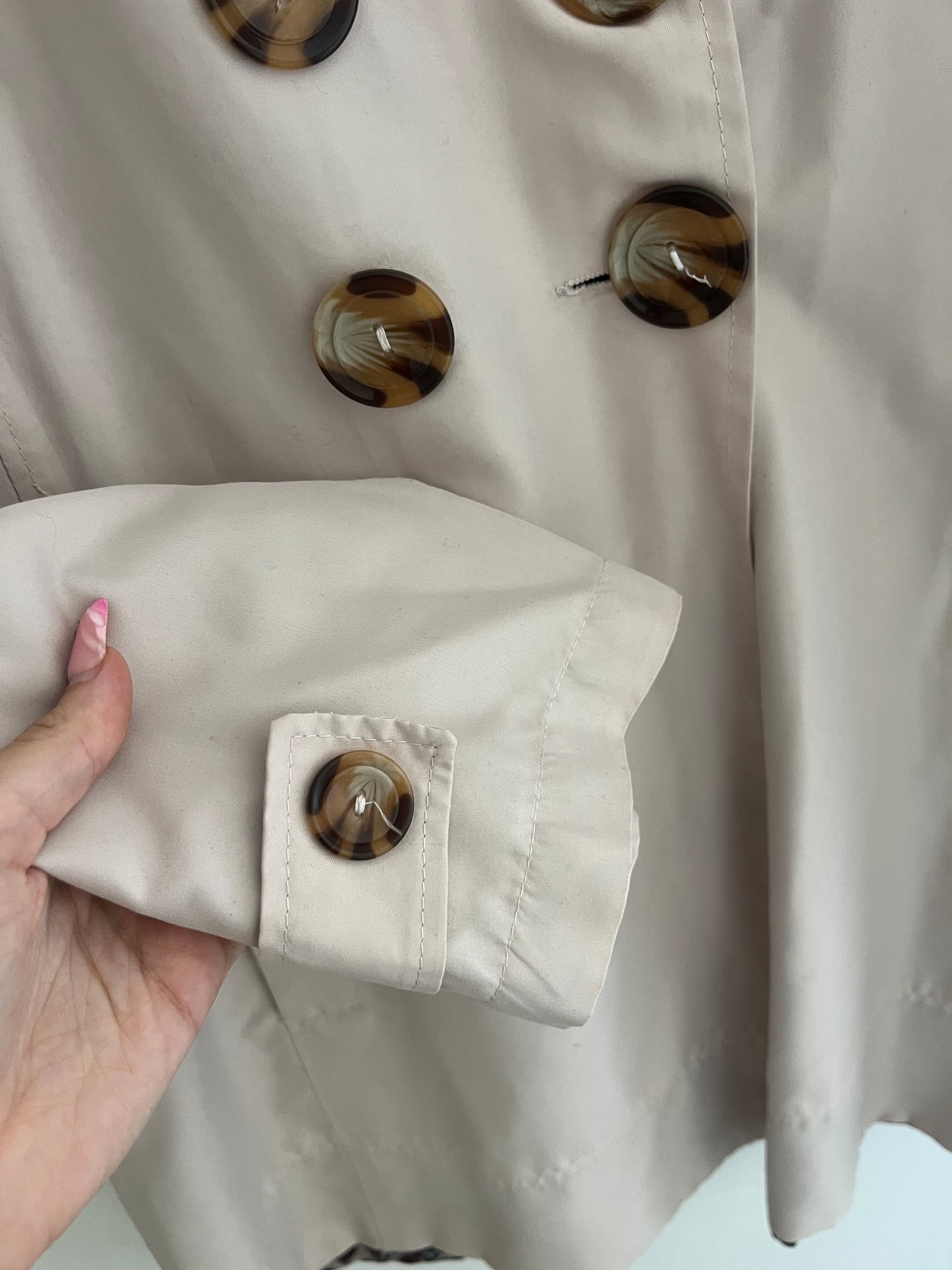 Trench léger beige à manches longues La Redoute - 42/44
