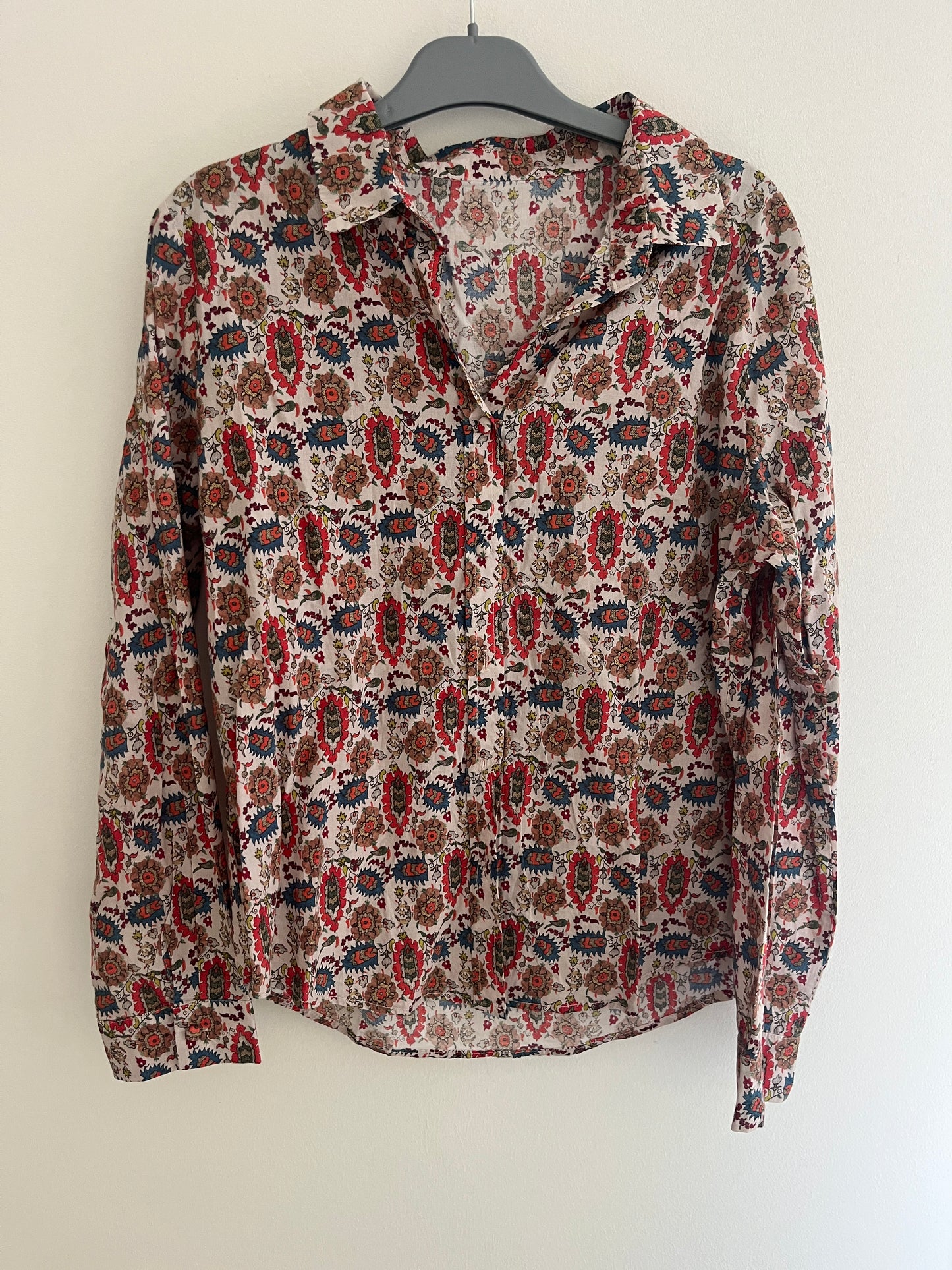 Chemise à manches longues à motifs - XS/S