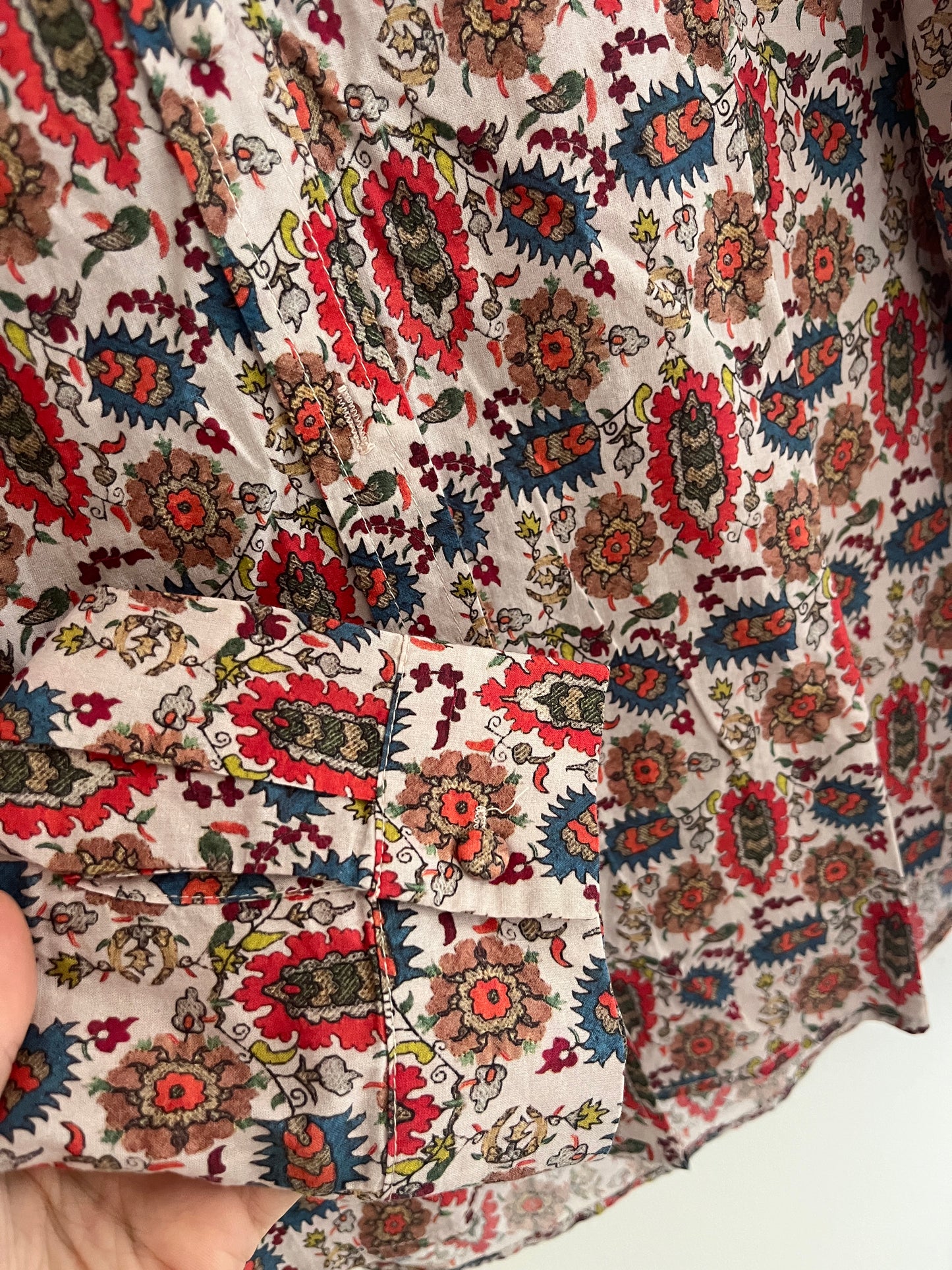Chemise à manches longues à motifs - XS/S
