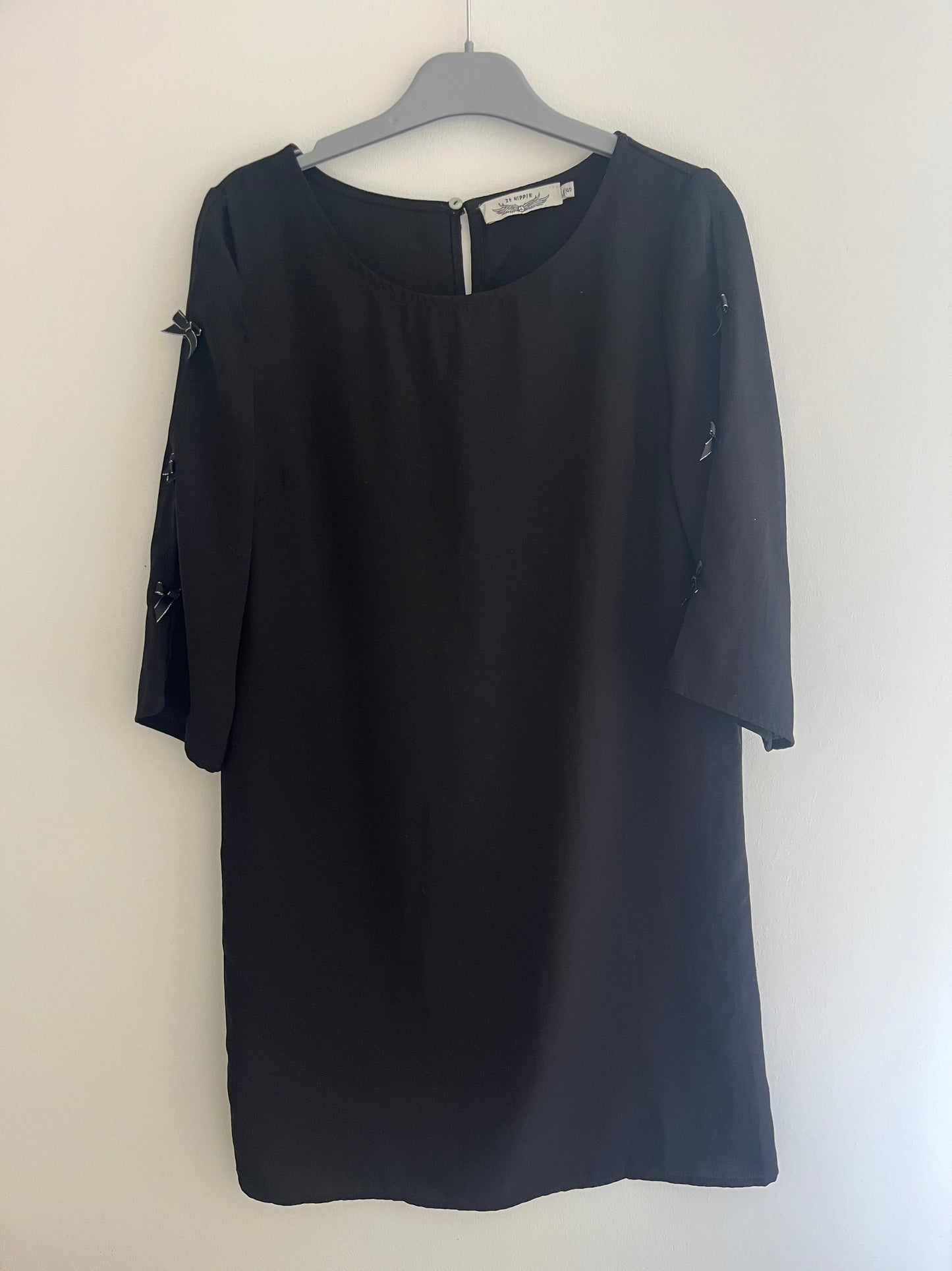 Robe courte à manches 3/4 avec noeuds It Hippie - S