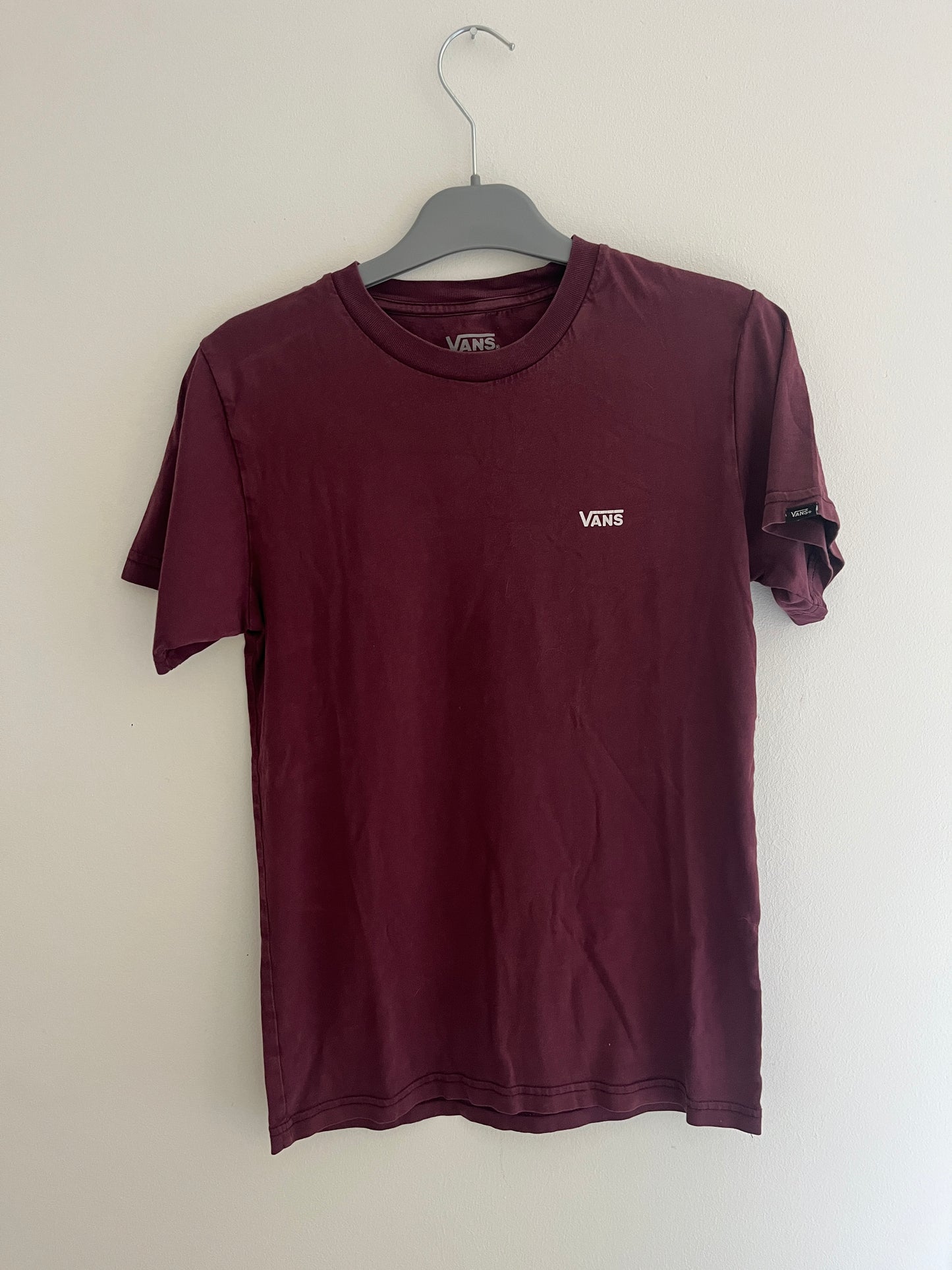 T-shirt à manches courte bordeaux Vans - XS