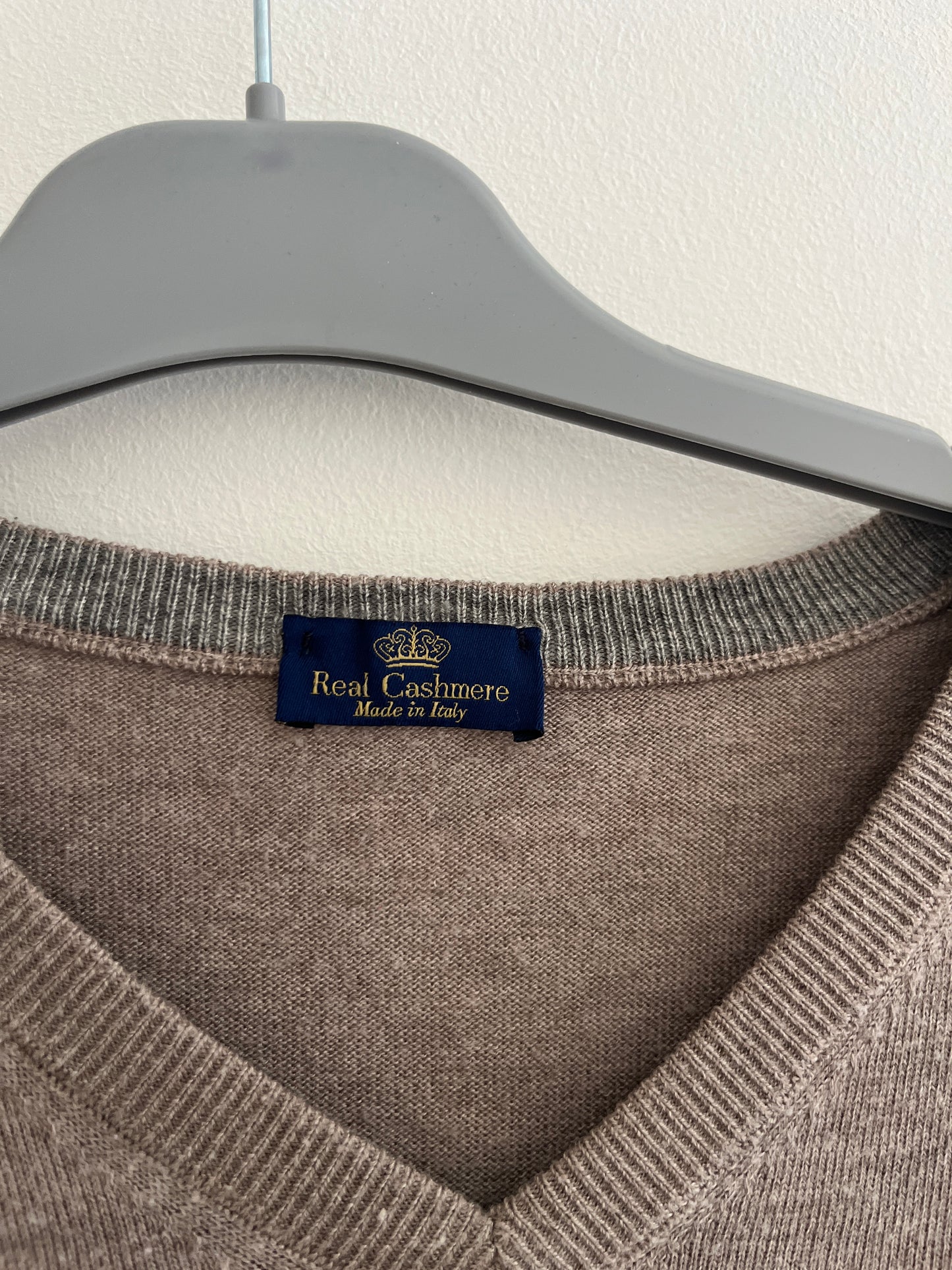 Pull beige à manches longues Real Cashmere - XL/XXL