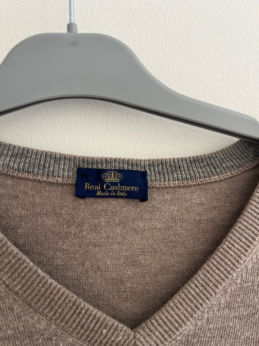Pull beige à manches longues Real Cashmere - XL/XXL