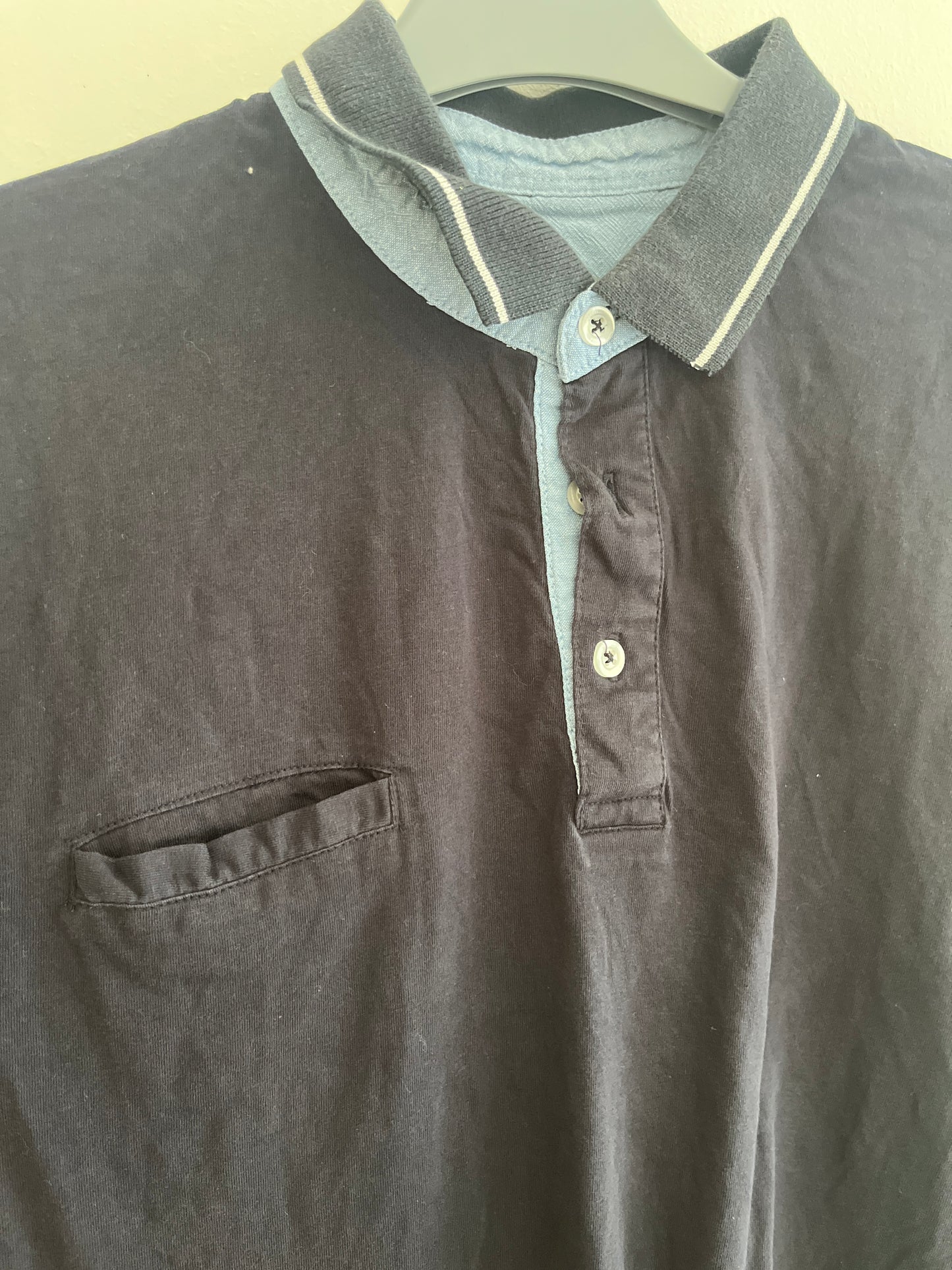 Polo à manches courtes bleu marine Wurth Modyf - XL