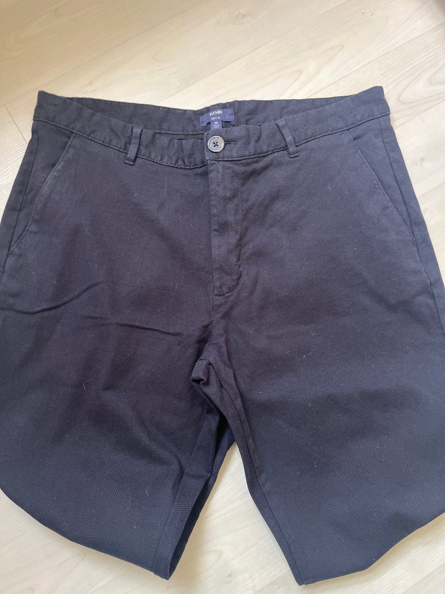 Pantalon habillé slim fit bleu marine - 48