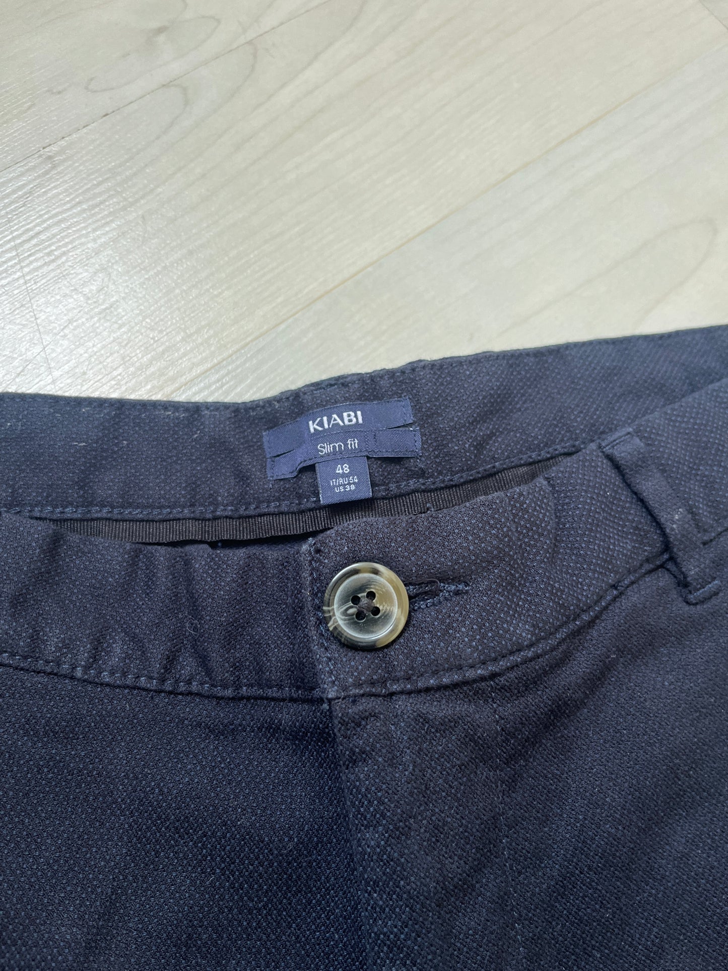Pantalon habillé slim fit bleu marine - 48