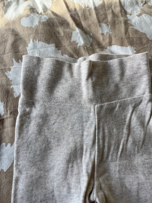Legging en jersey beige chiné H&M - 0/1 mois