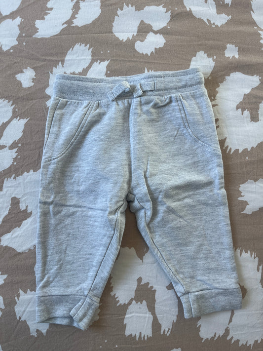 Jogging gris sans poches - 4/6 mois