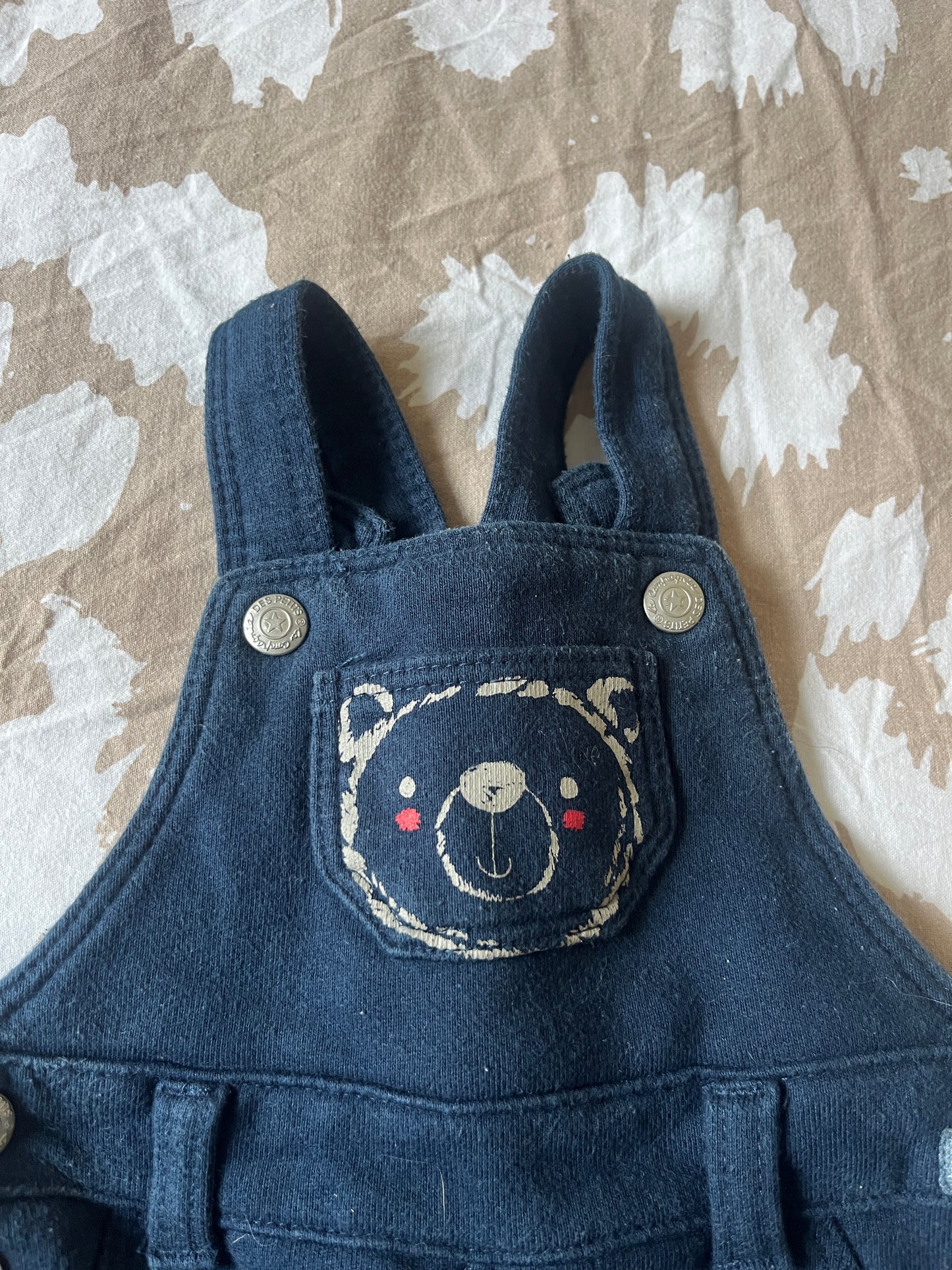 Salopette bleu marine La Compagnie des Petits - 6 mois