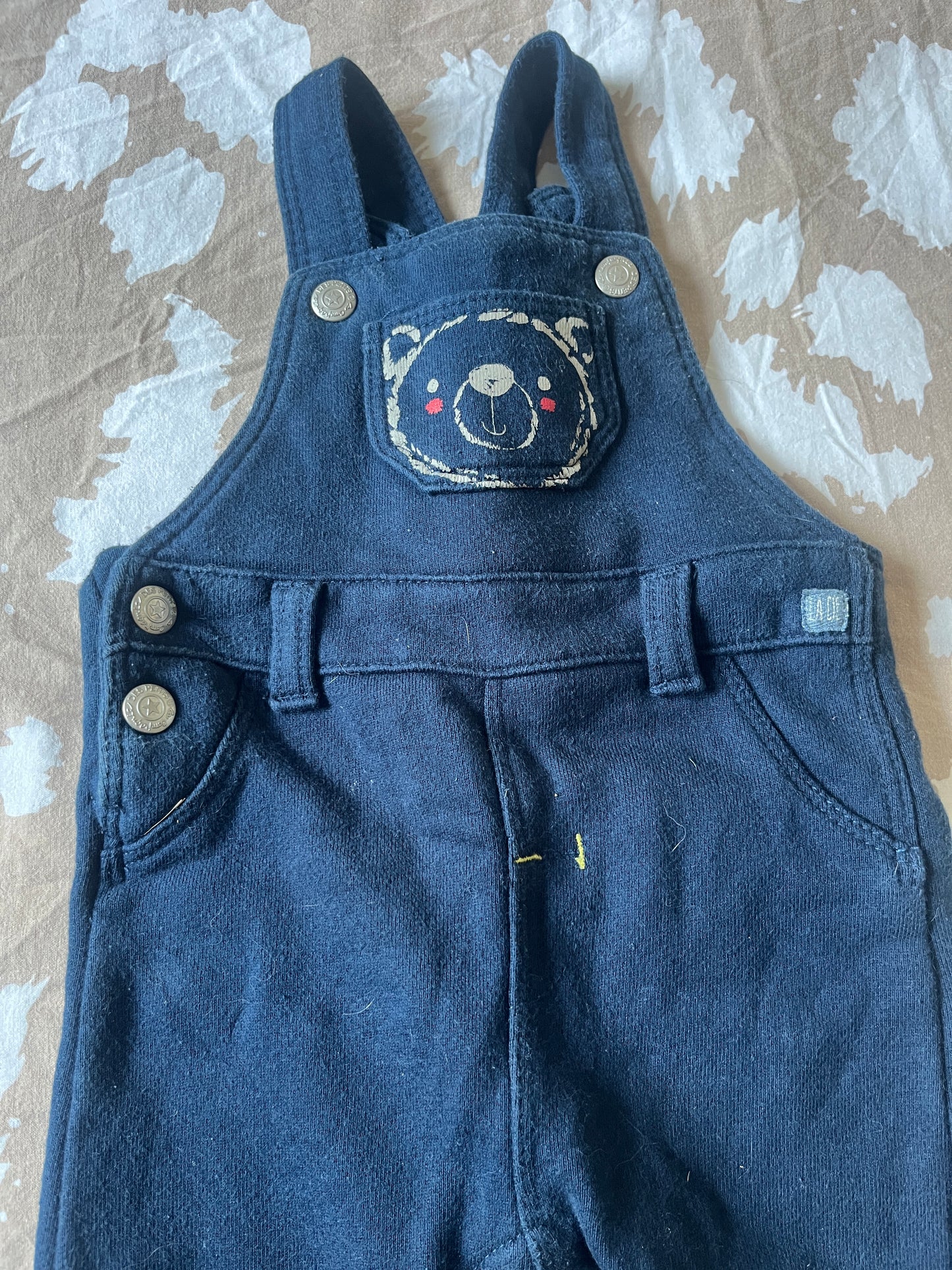 Salopette bleu marine La Compagnie des Petits - 6 mois
