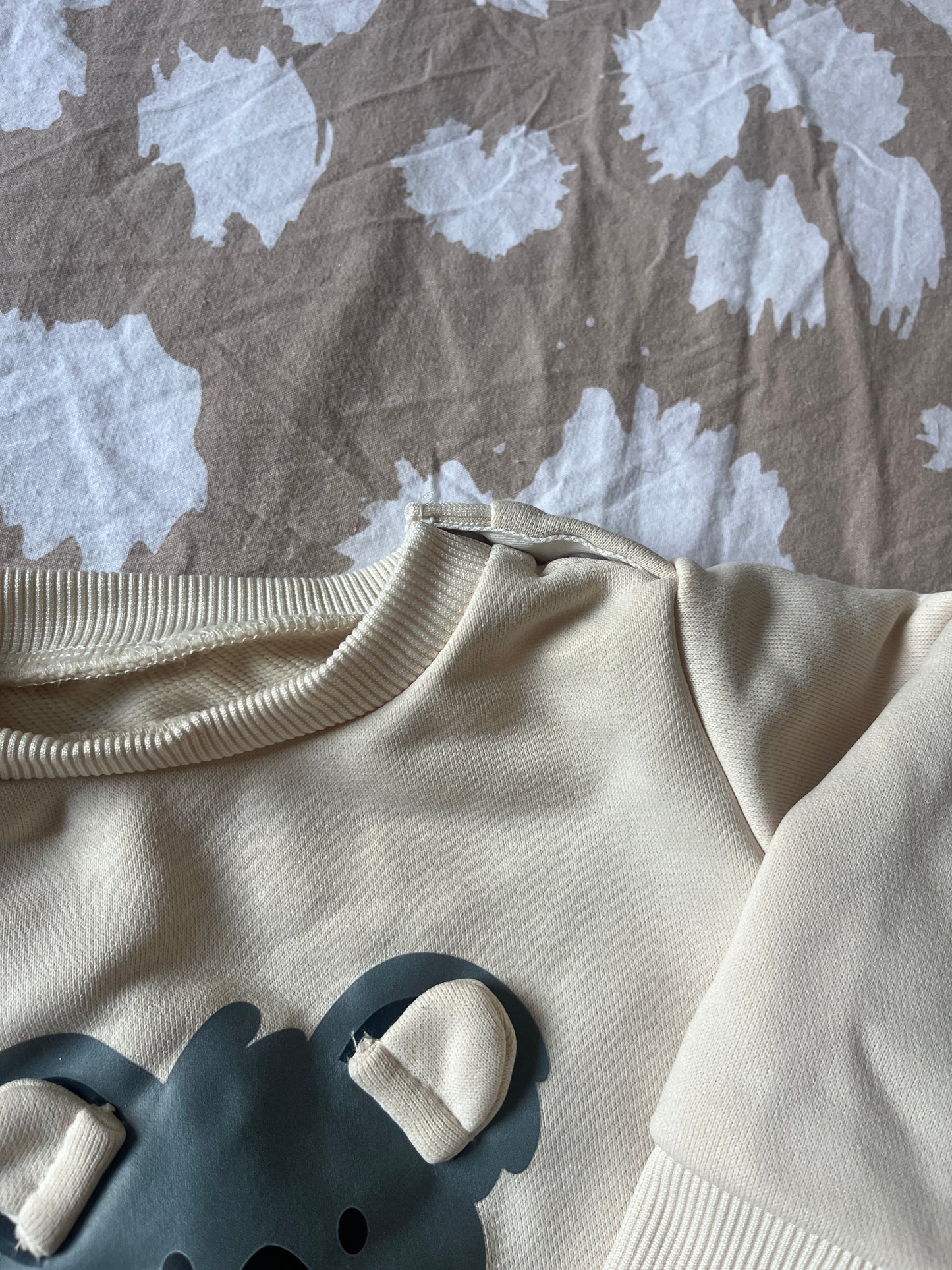 Ensemble jogging beige koala - 6/9 mois