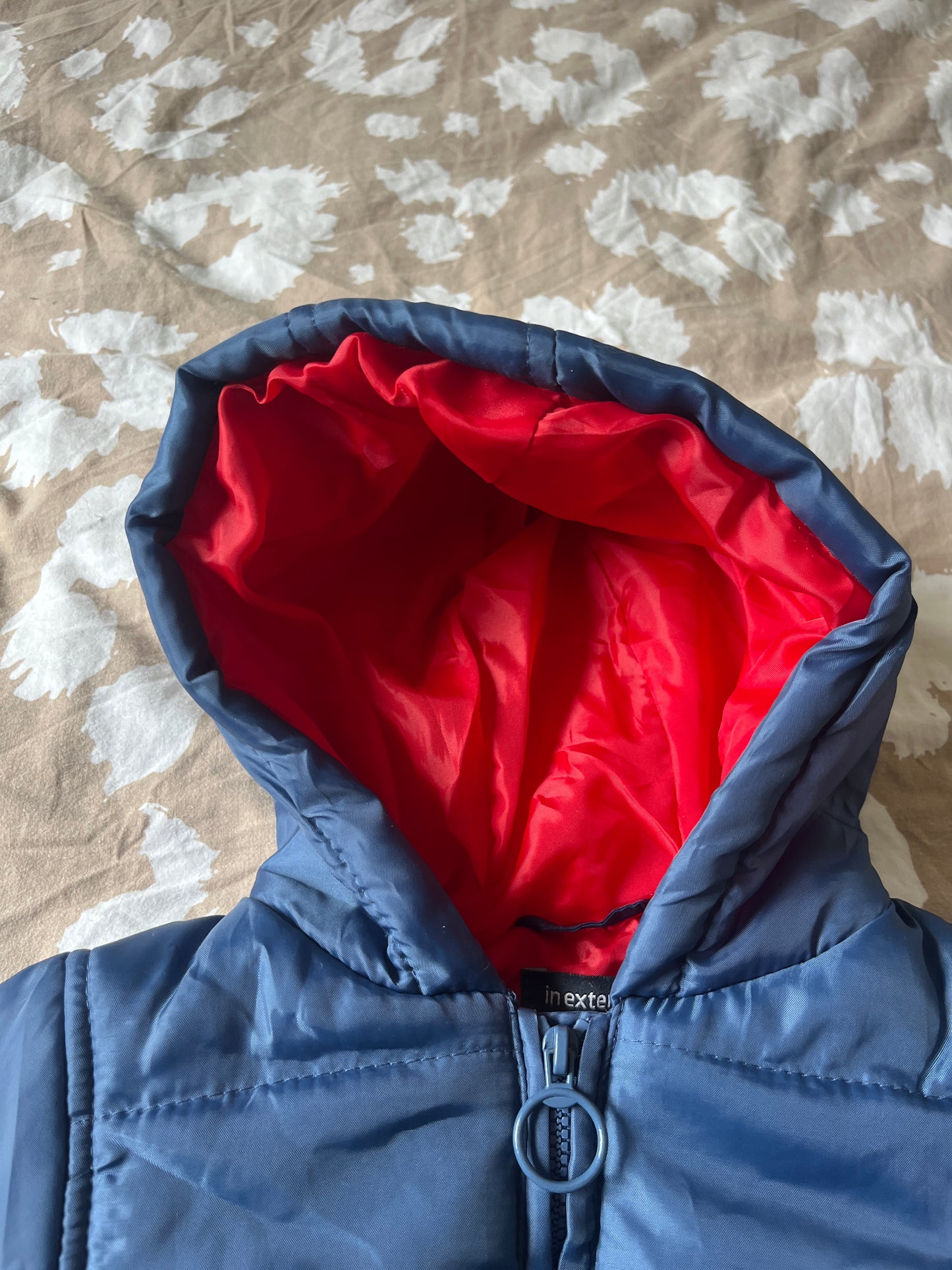Doudoune imperméable bleu - 6 mois