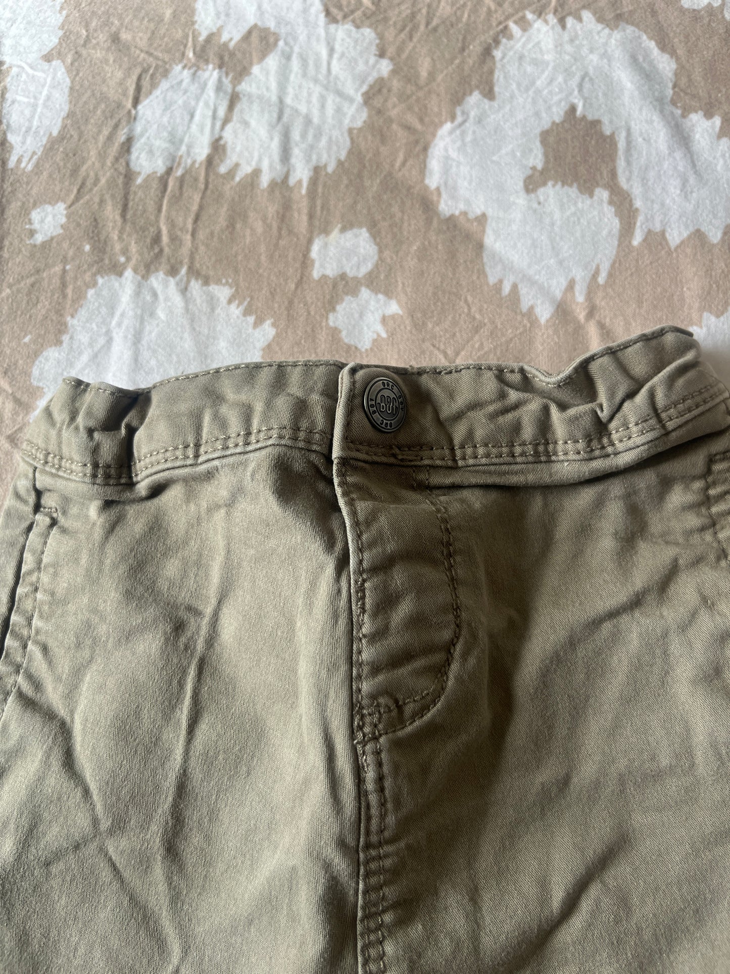 Jean kaki sans poches - 9 mois