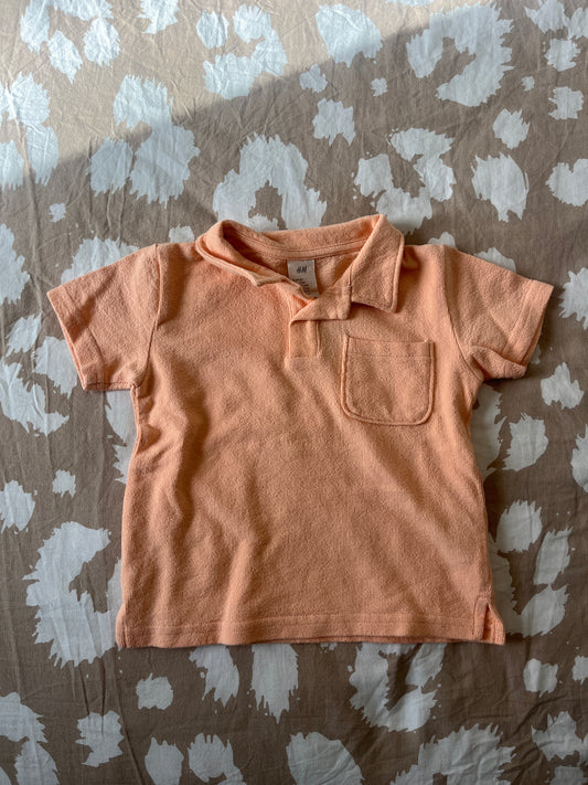 Polo manches courtes pêche matière éponge H&M - 80cm