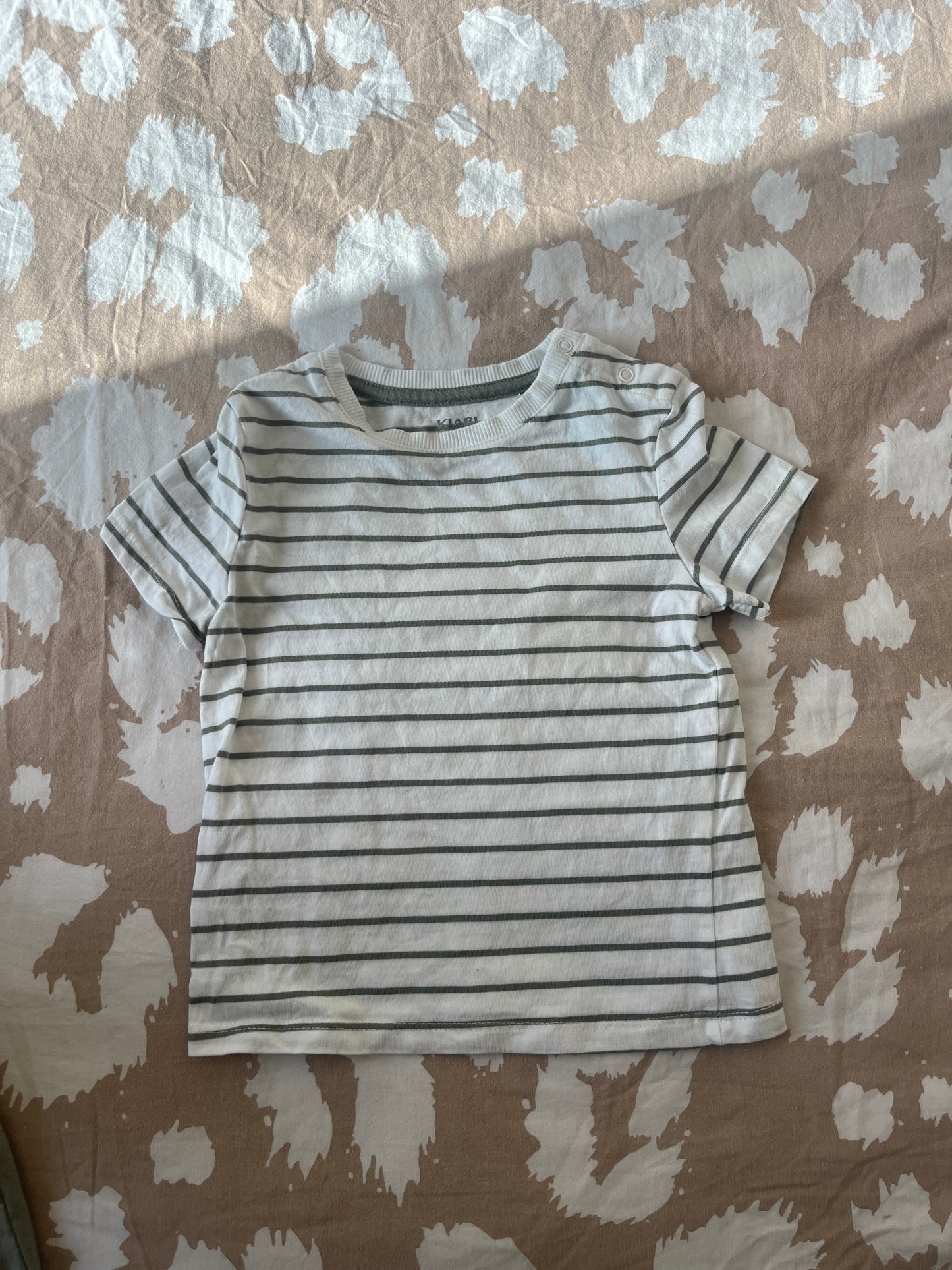 Ensemble t-shirt à manches courtes + salopette - 18 mois