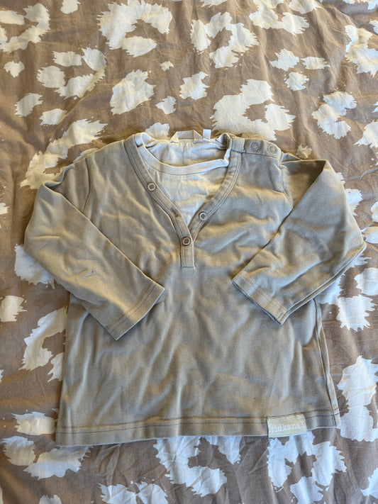 Pull à manches longues beige cache cœur Orchestra - 3 ans