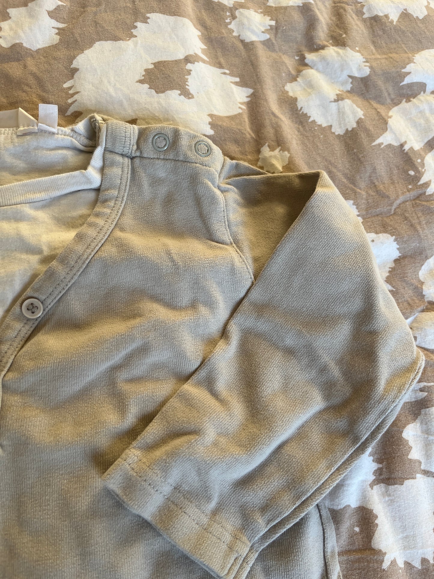 Pull à manches longues beige cache cœur Orchestra - 3 ans