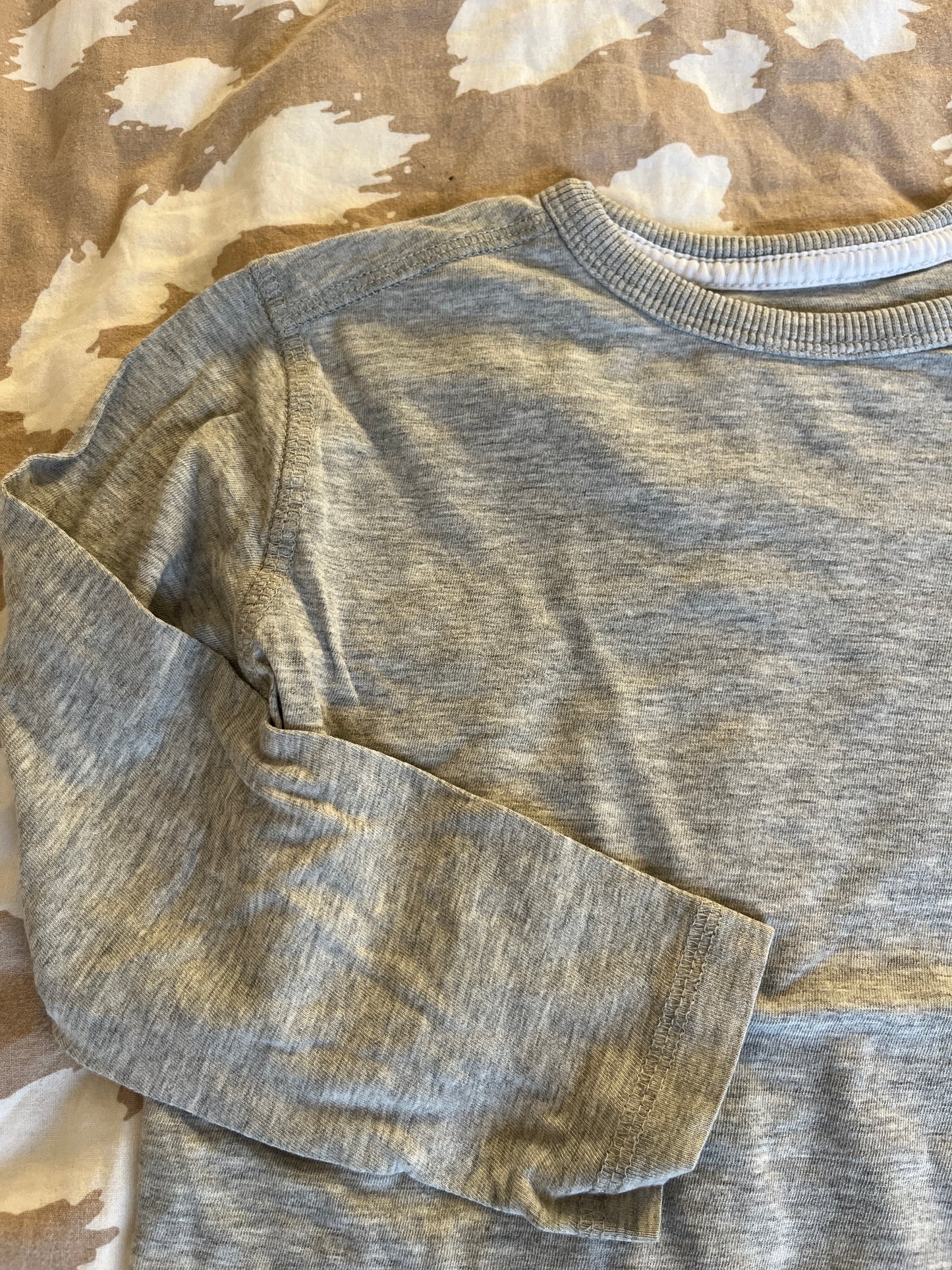 T-shirt à manches longues gris Tex - 3/4 ans
