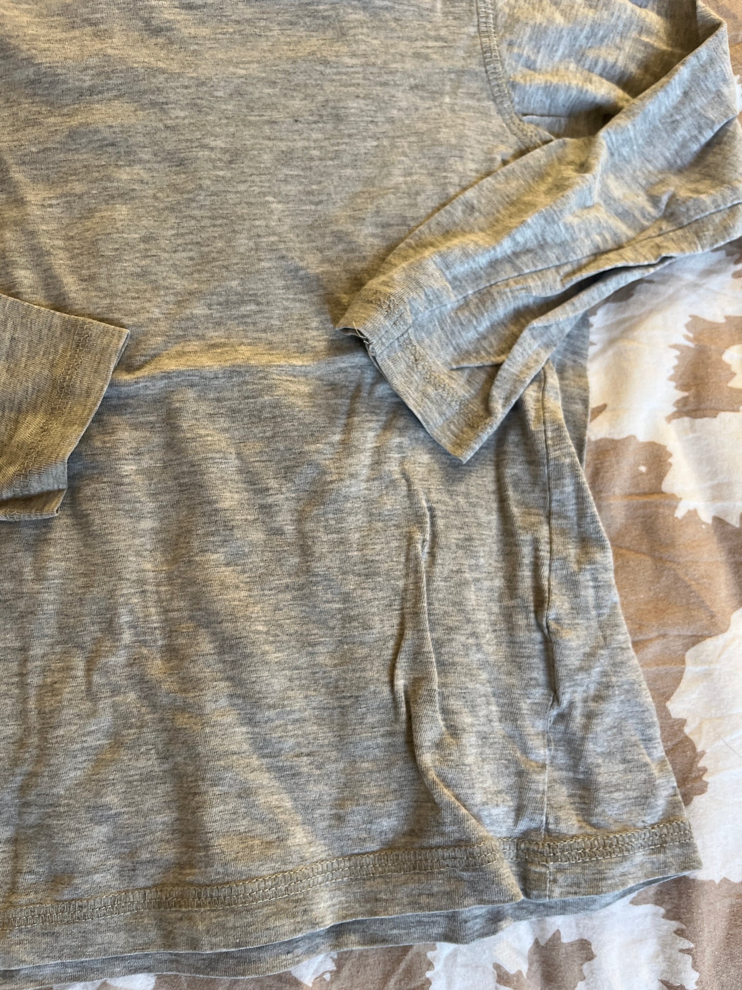 T-shirt à manches longues gris Tex - 3/4 ans
