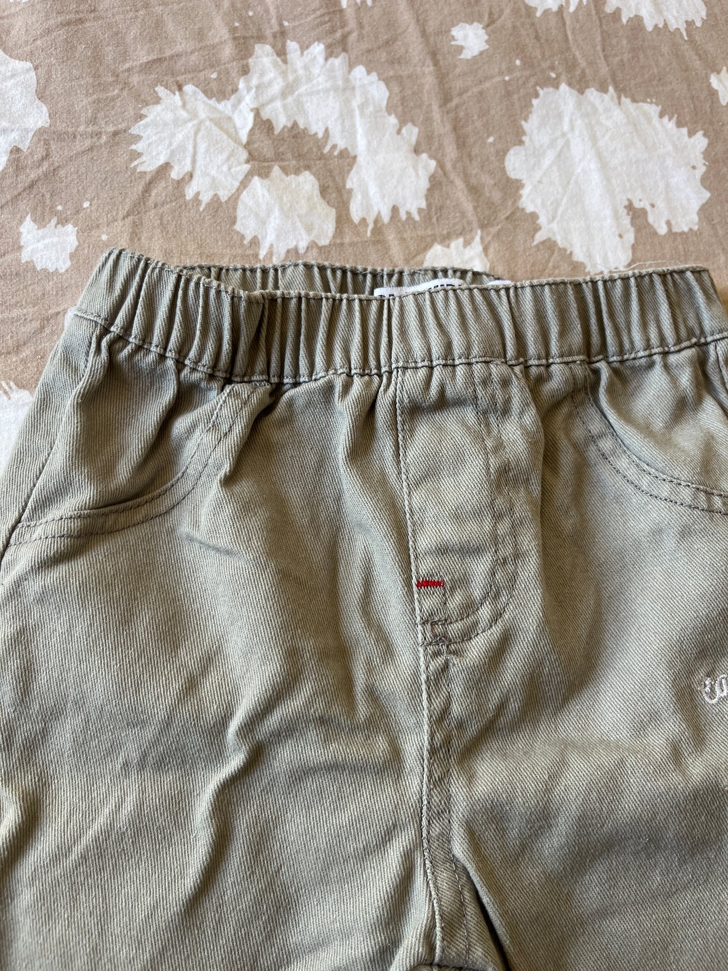 Pantalon large kaki Tom & Kiddy - 18 mois