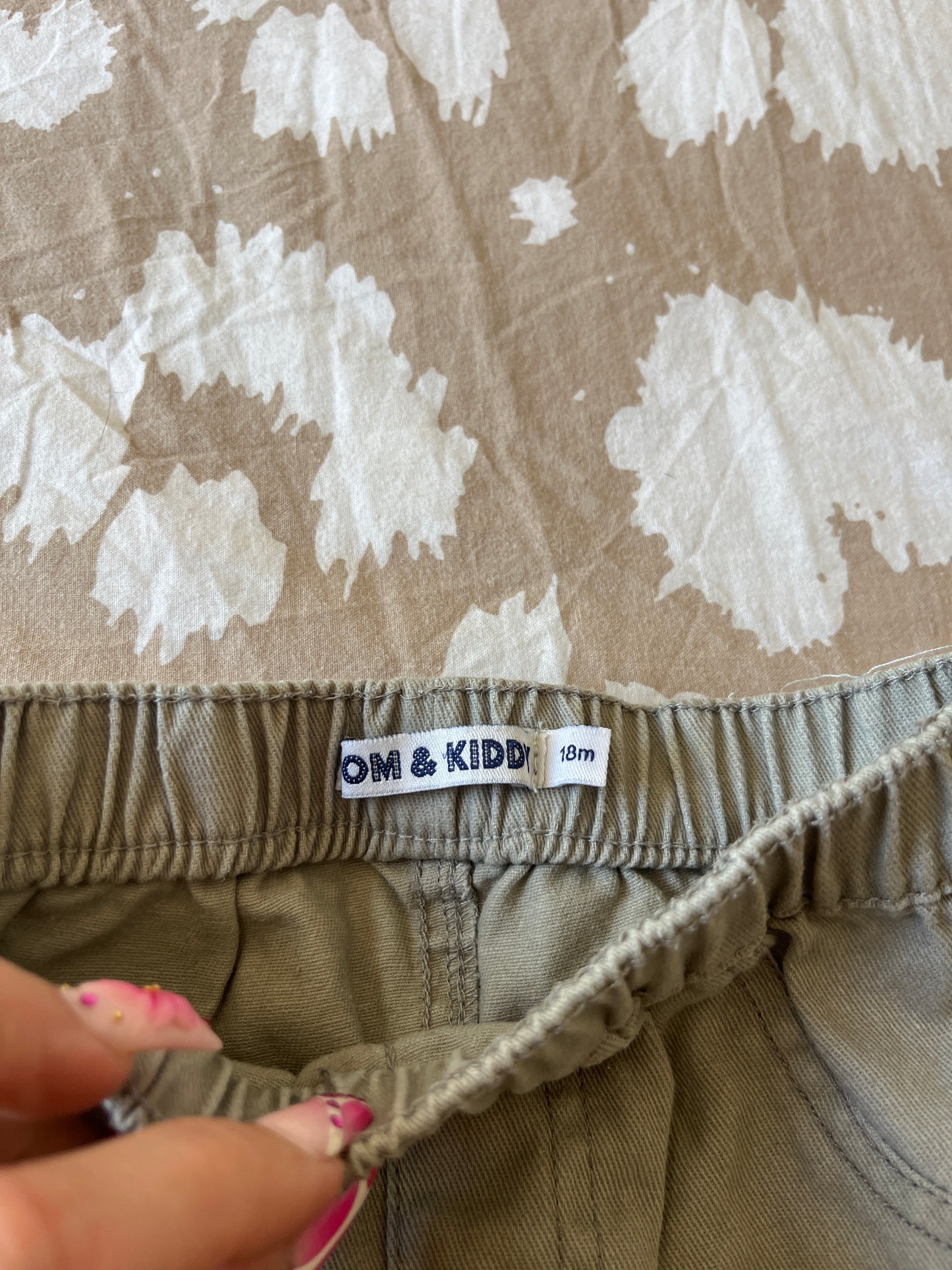 Pantalon large kaki Tom & Kiddy - 18 mois