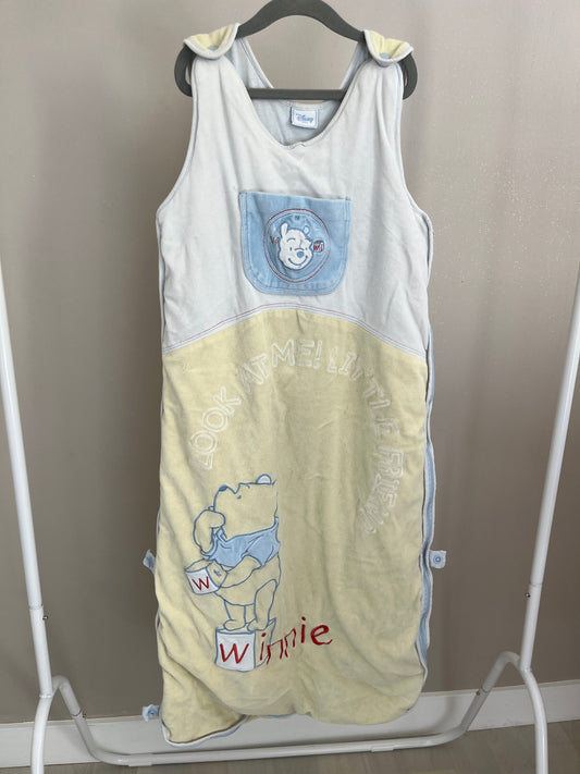 Gigoteuse velours jaune et blanche Winnie - 18/36 mois (105cm)