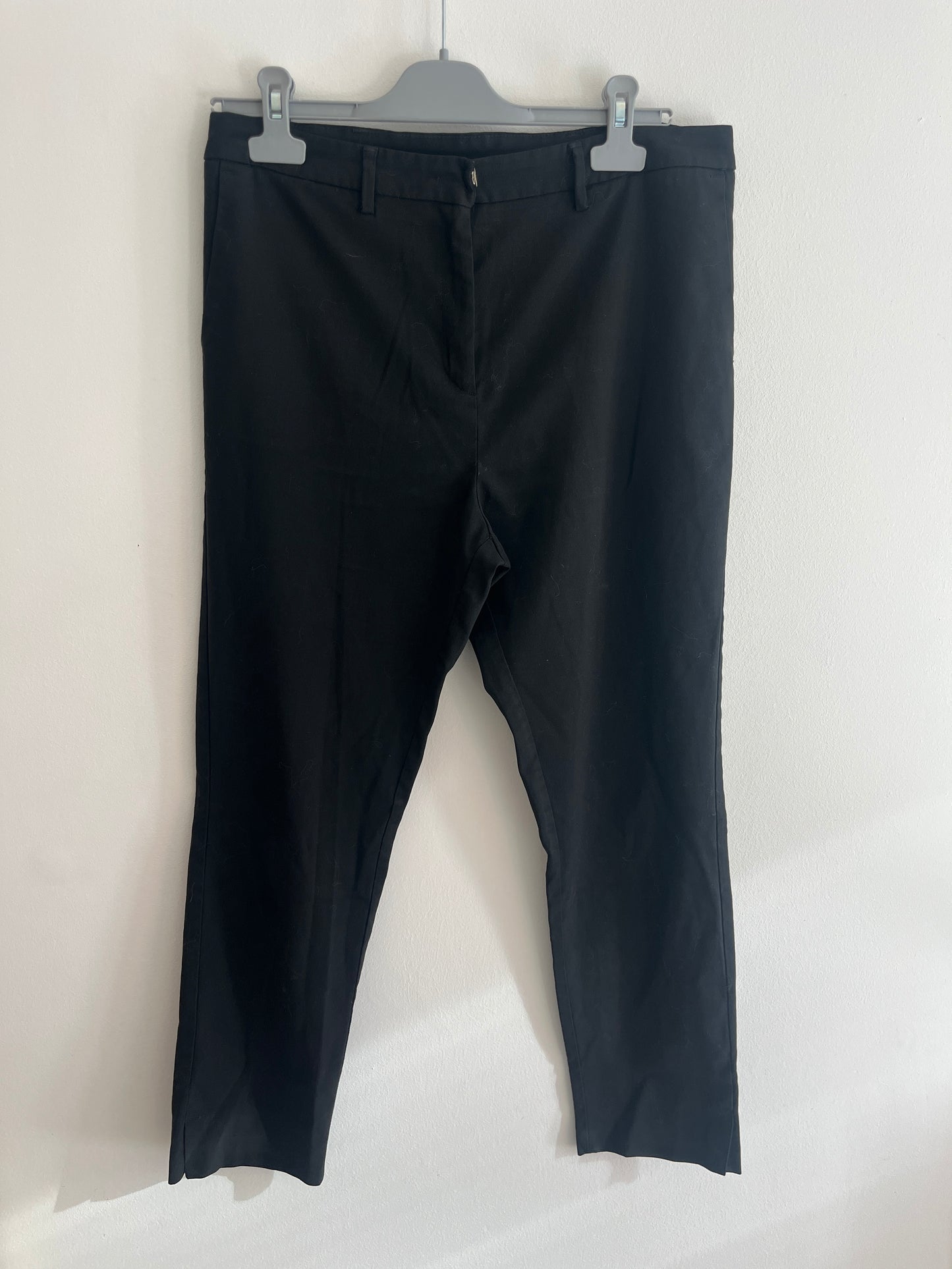 Pantalon droit à pinces noir Pimkie - M