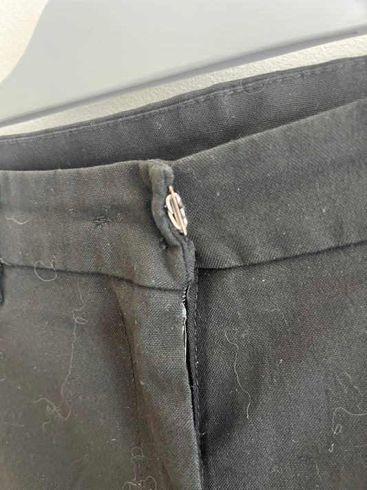 Pantalon droit à pinces noir Pimkie - M