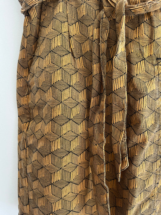 Jupe courte à motifs ceinturé Bonobo - 38/M