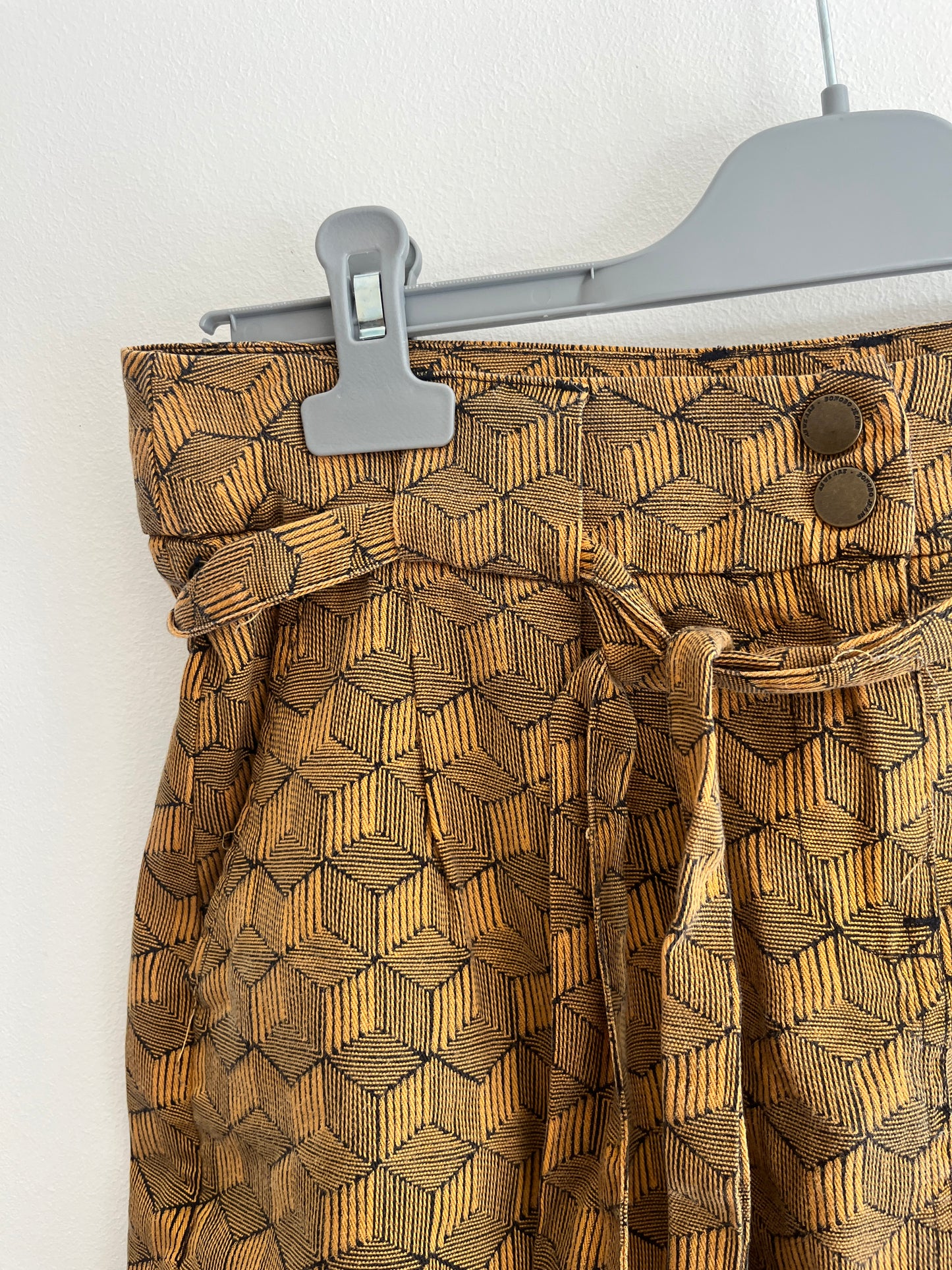 Jupe courte à motifs ceinturé Bonobo - 38/M