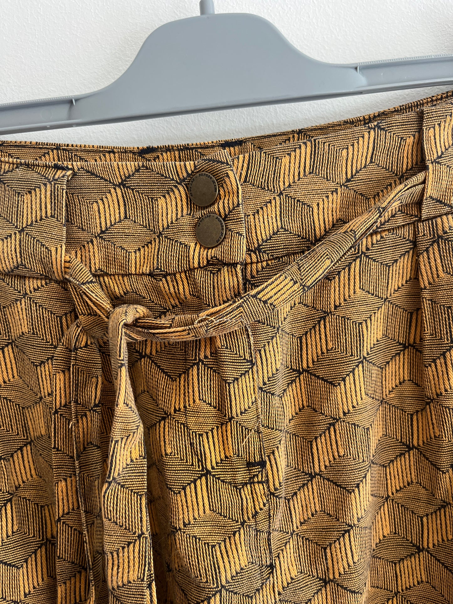 Jupe courte à motifs ceinturé Bonobo - 38/M