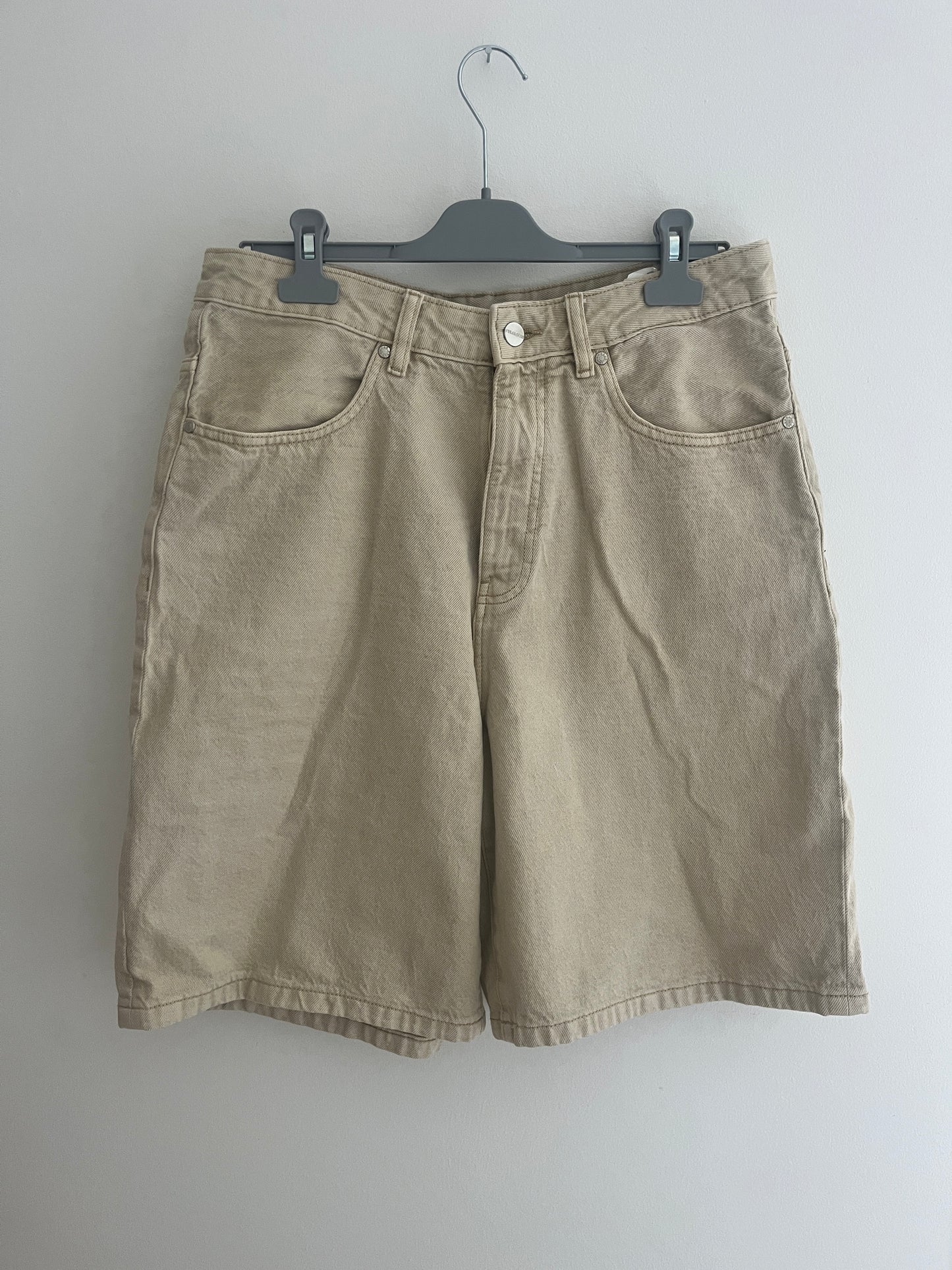 Bermuda en jean beige Pull&Bear - 40/L