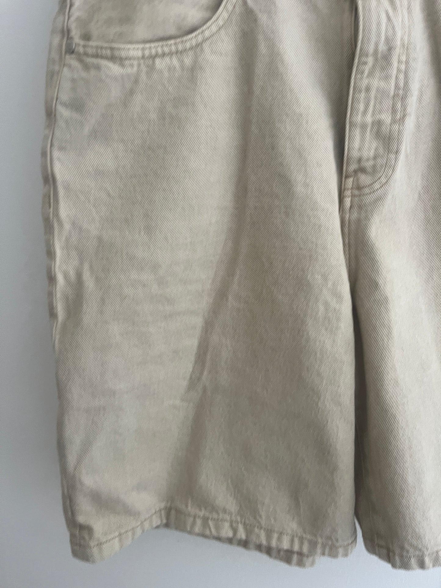 Bermuda en jean beige Pull&Bear - 40/L