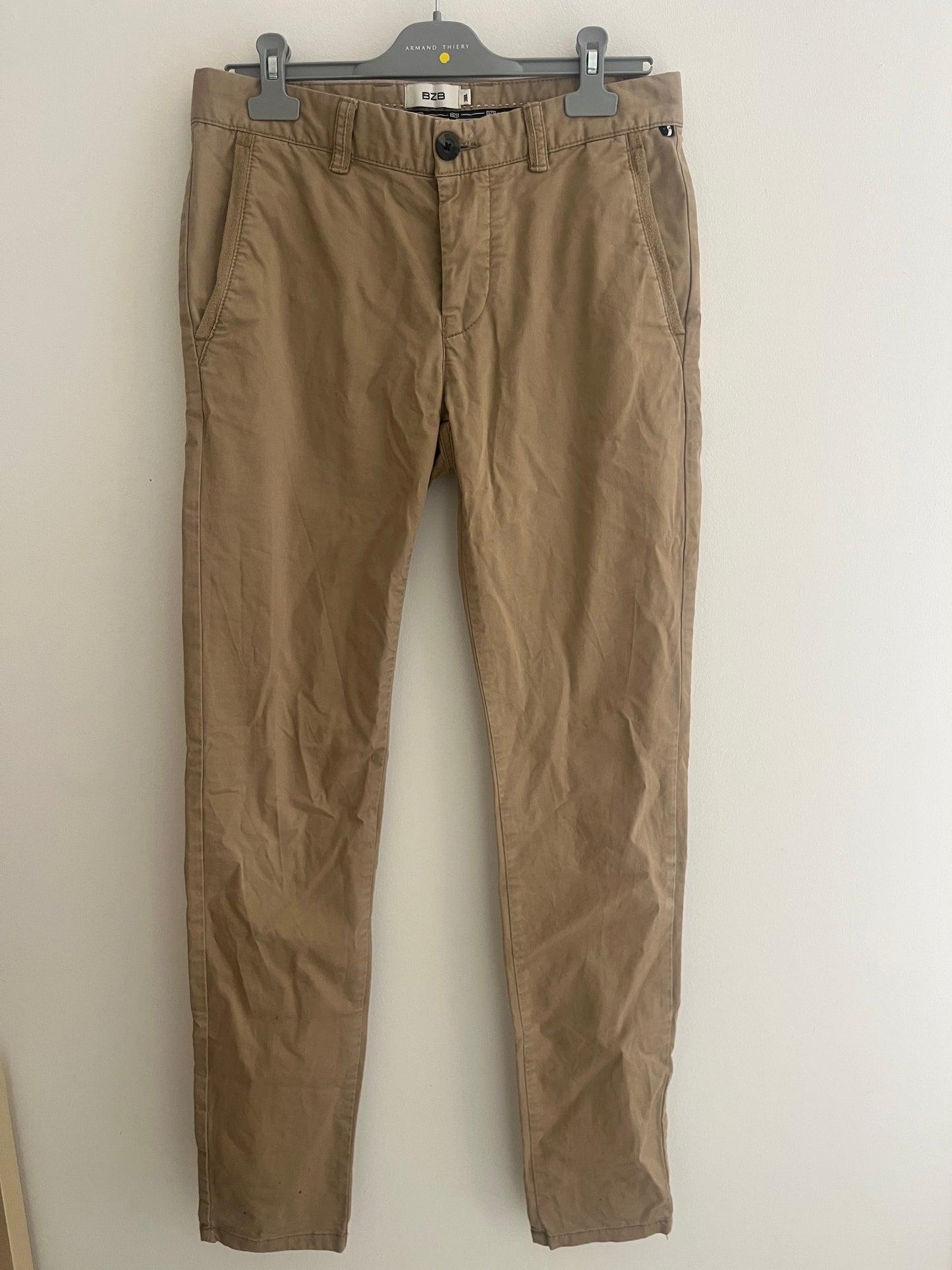 Pantalon chino beige avec poche - 38L