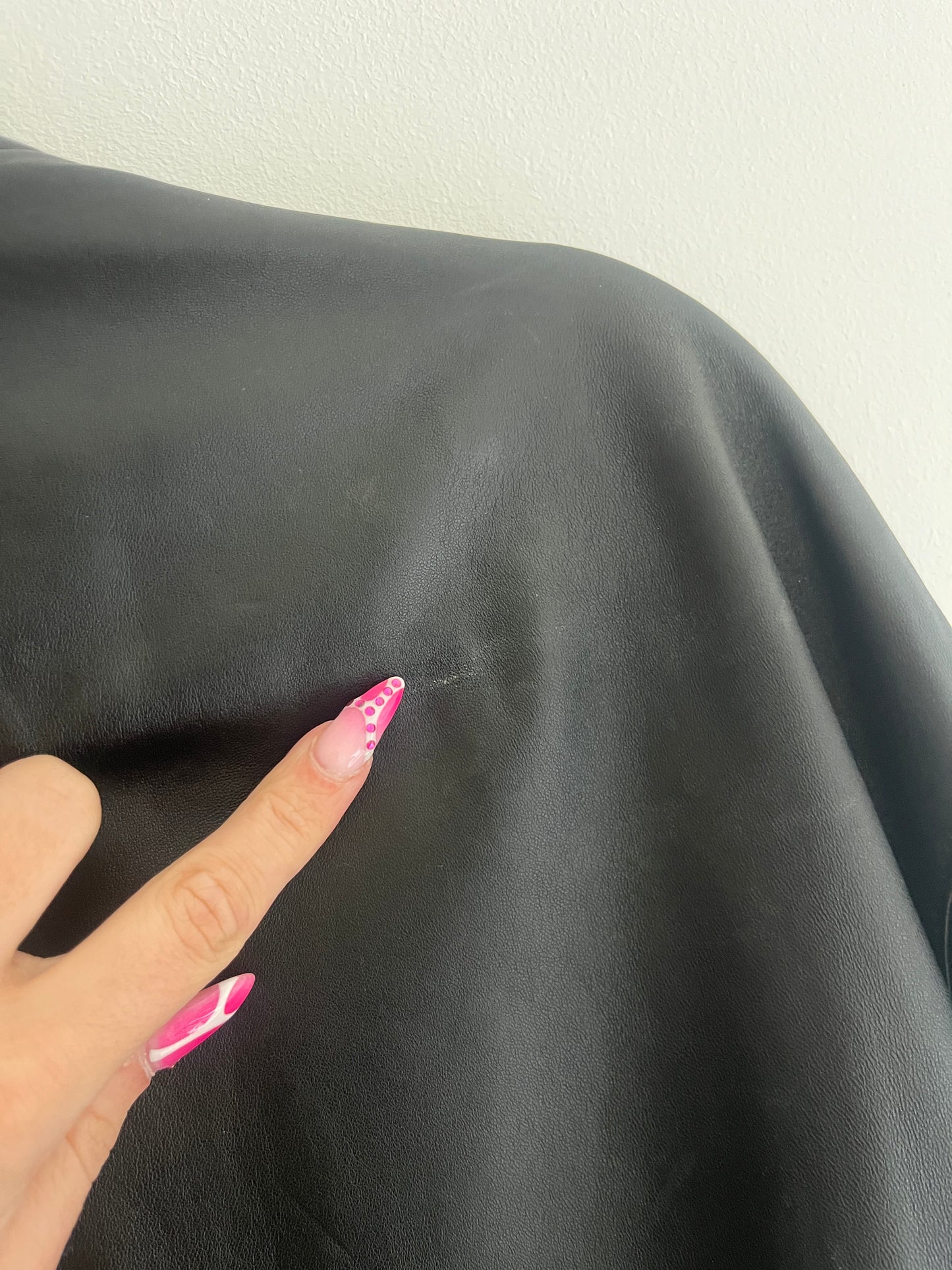 Veste en cuir avec poches St Michael / Marks and Spencer - 44/46
