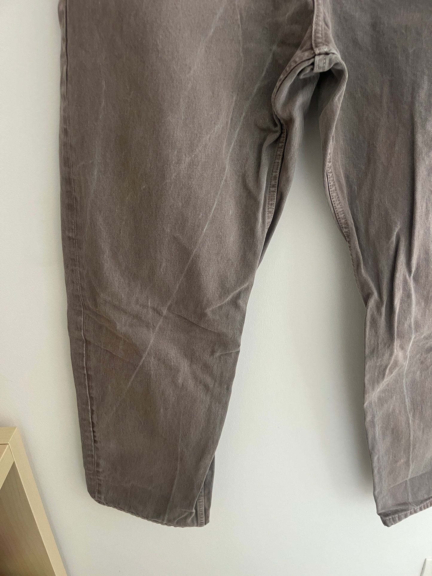 Jean loose fit vintage marronné - 46