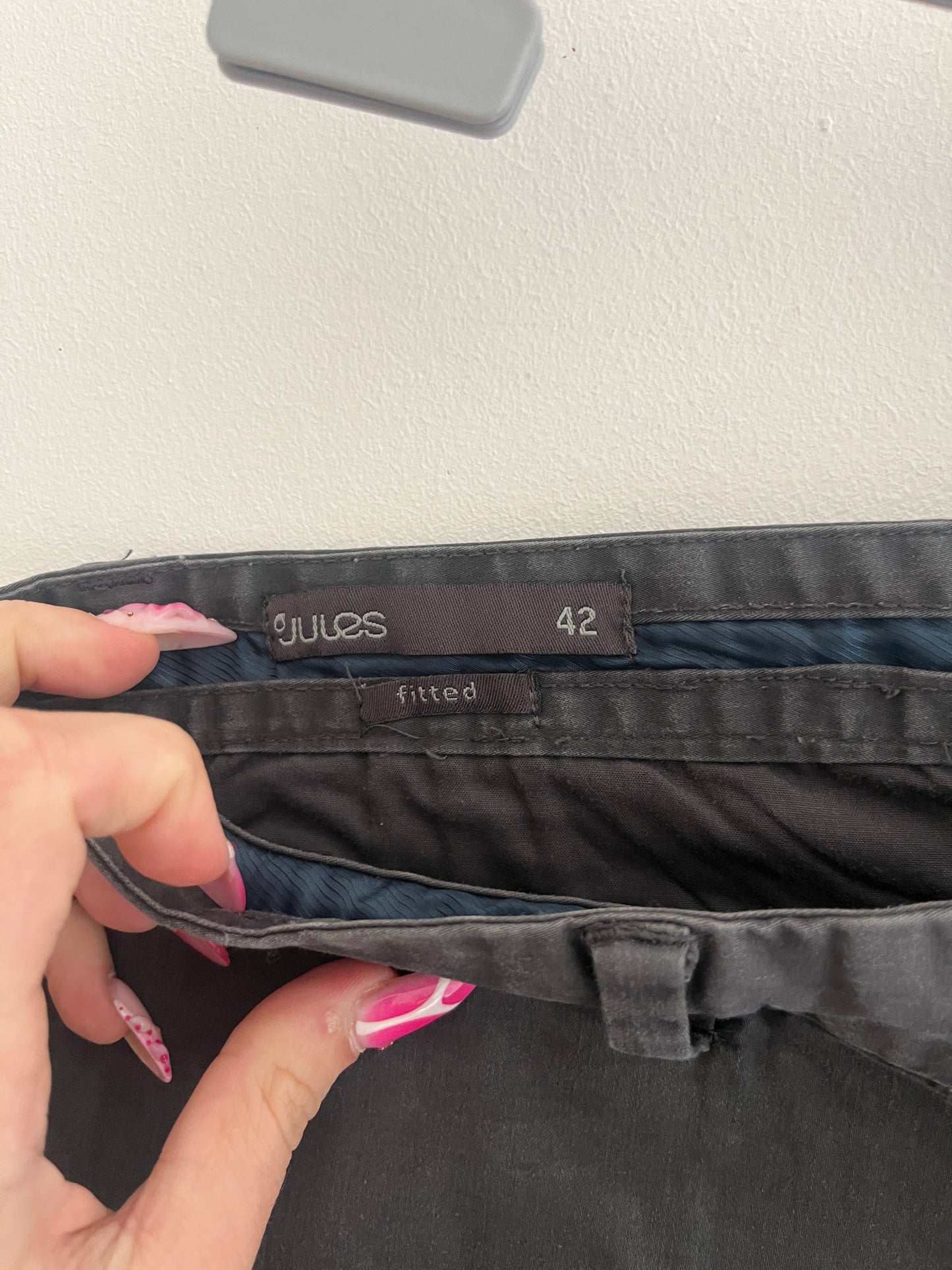 Pantalon chino gris Jules - 42/XL