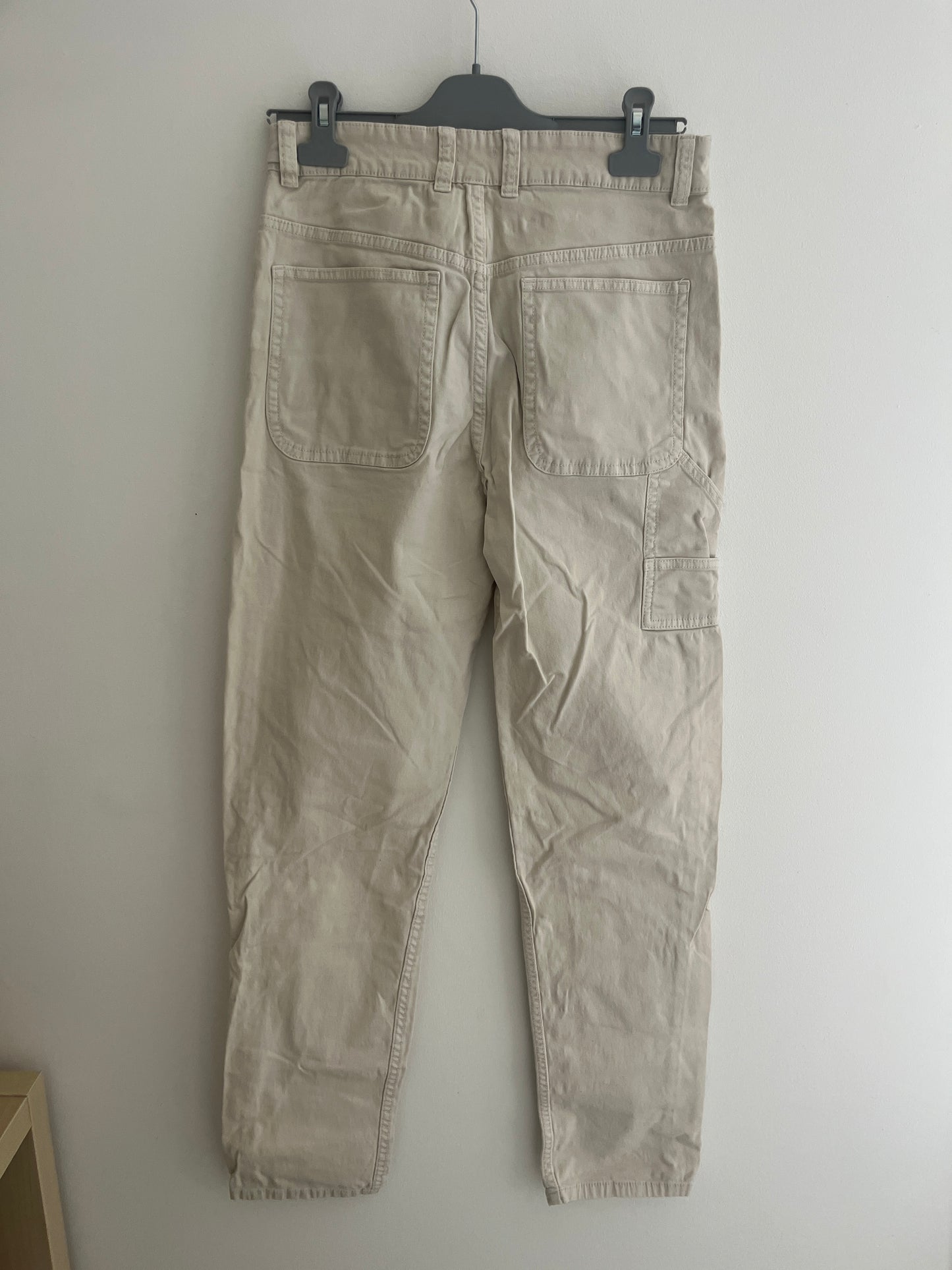 Jean droit beige Gemo - 36/S