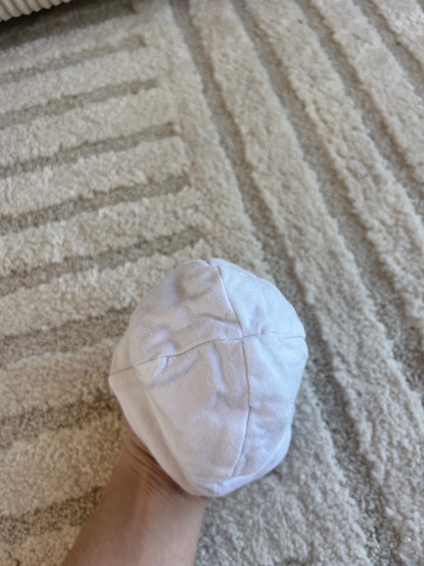 Bonnet en jersey blanc Orchestra - 0/1 mois (39cm)