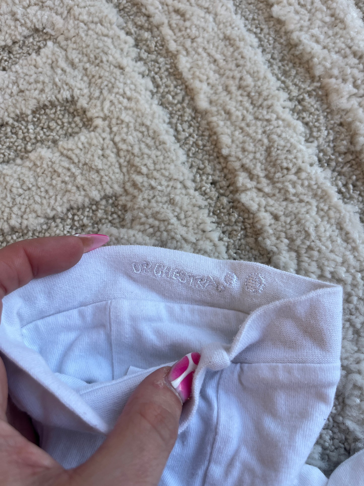 Bonnet en jersey blanc Orchestra - 0/1 mois (39cm)